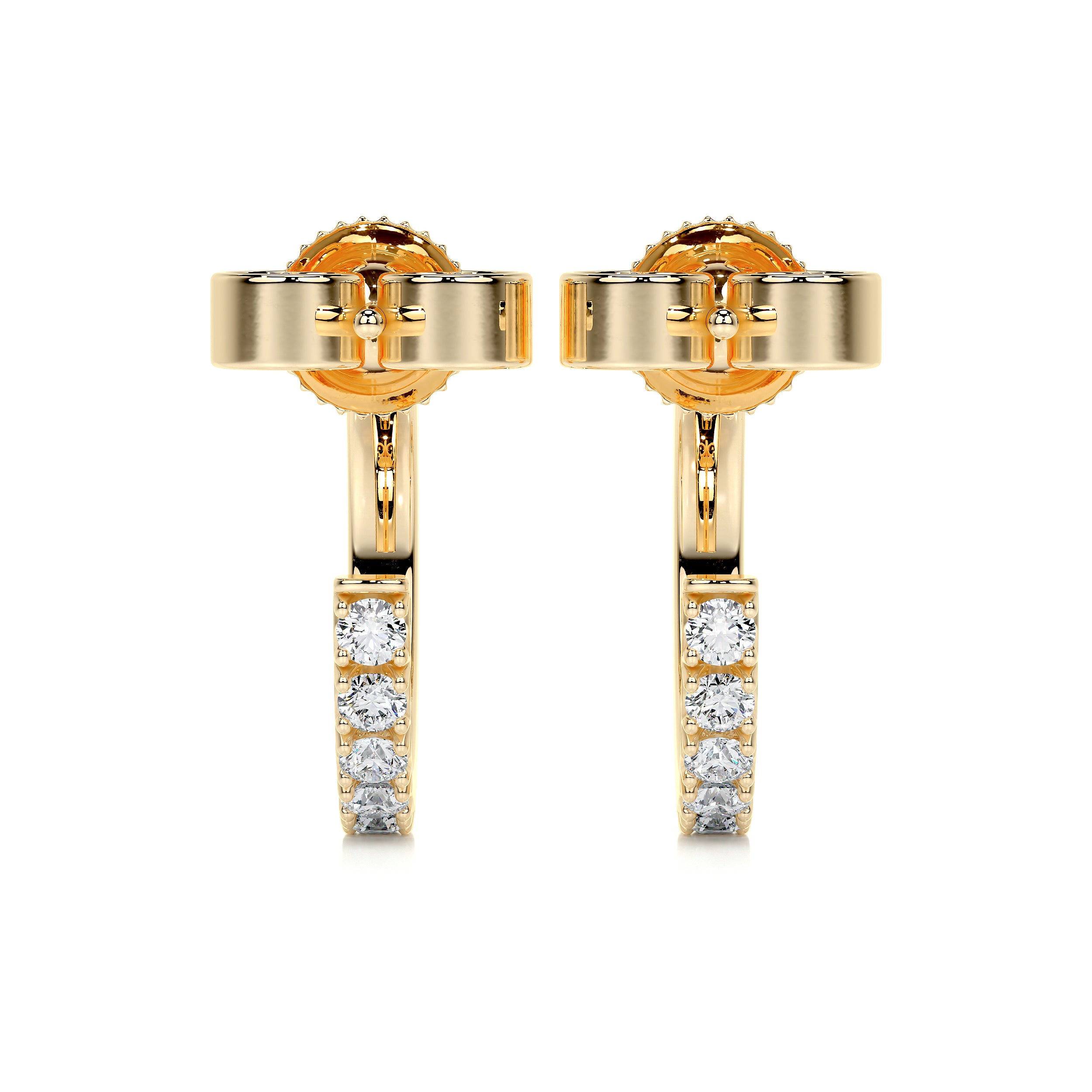 Nicole Diamond Earrings (2.5 Carat) -18K Yellow Gold、mySite、hinf8tx79