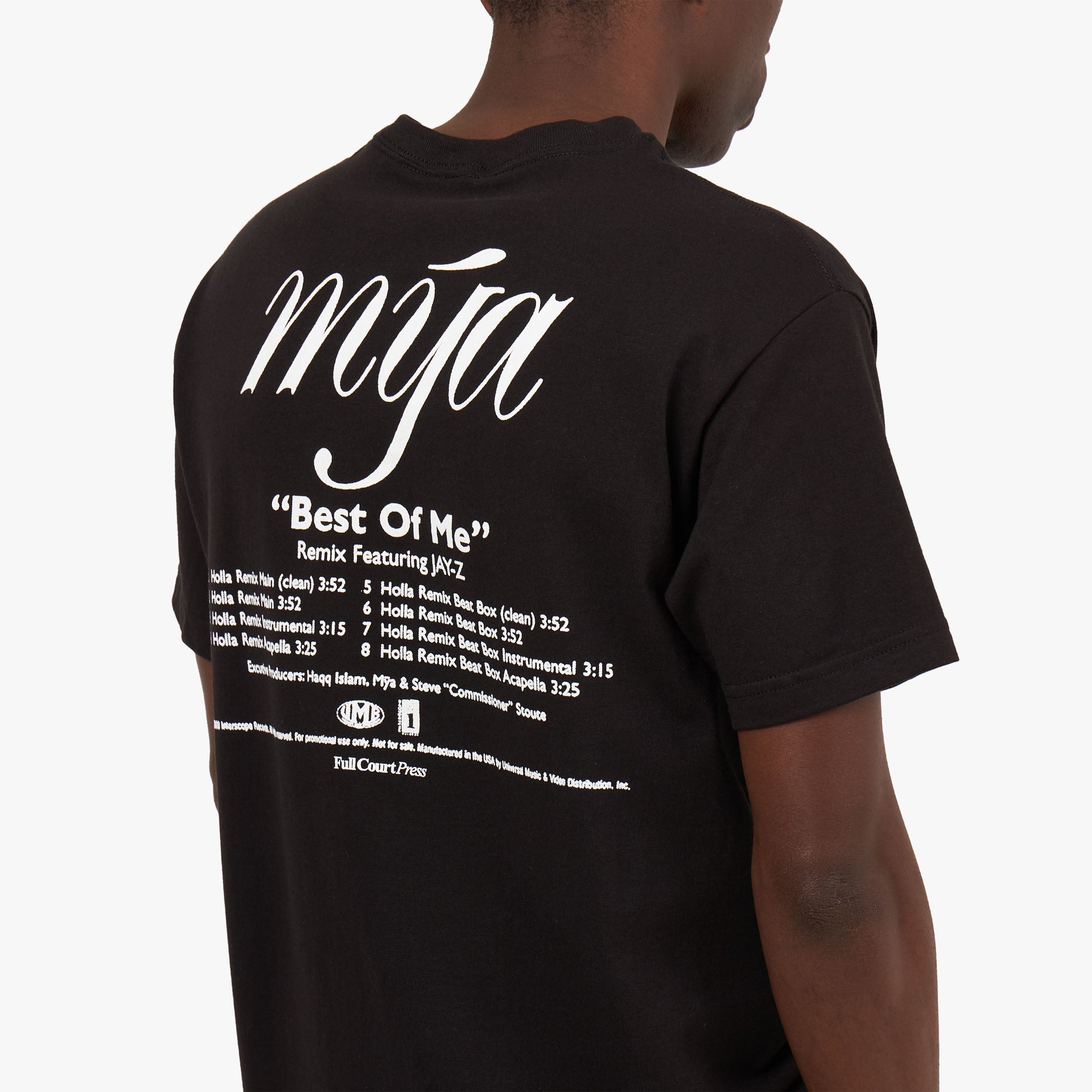  Full Court Press Mya T-shirt / Black、mySite、merchandisen