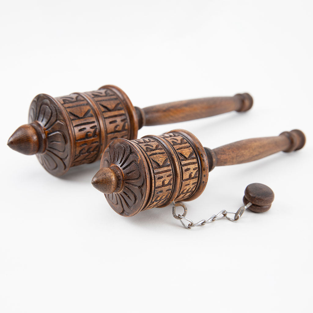 Wooden Tibetan Prayer Wheel、mySite、topwebapps