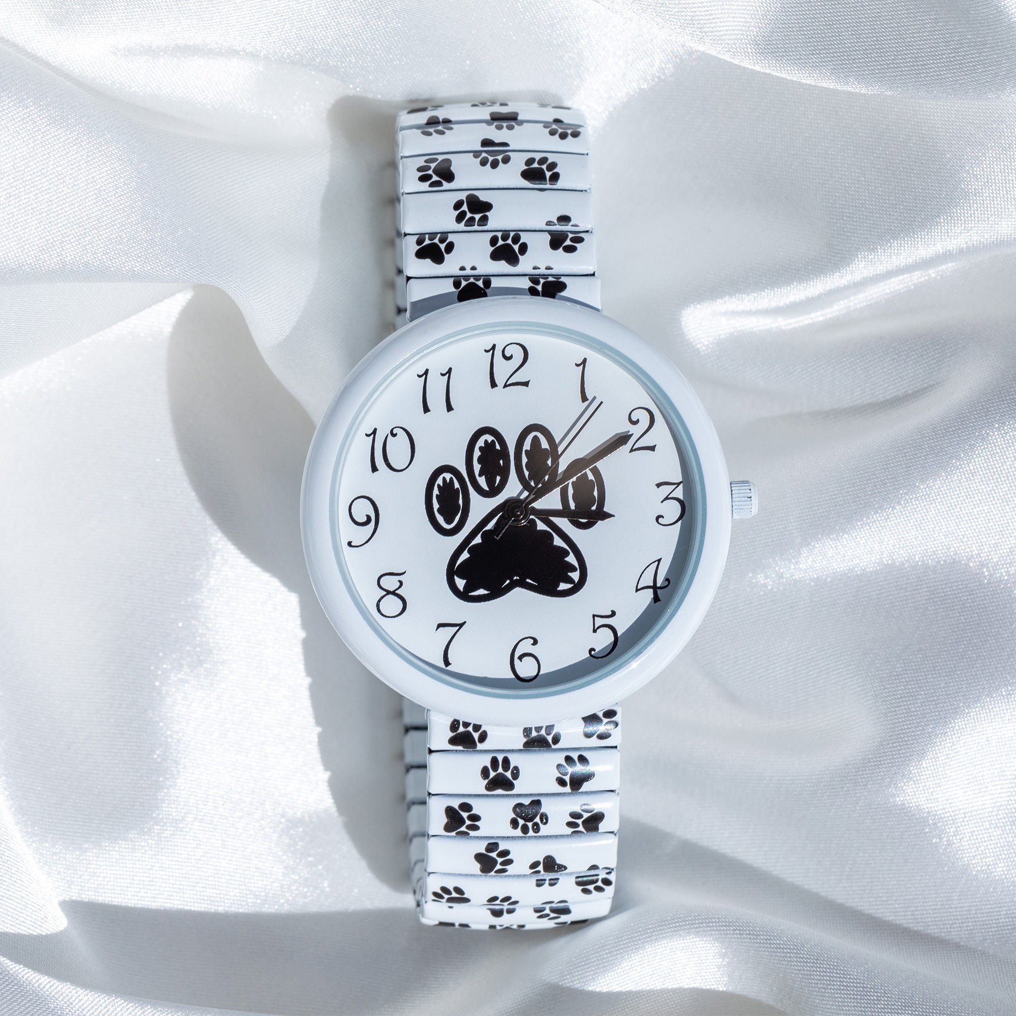 Paw Print Stretch Band Watch、mySite、camillekostekn