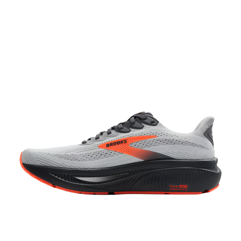  Brooks Men's Ghost 17 Dynamic Road Running Sneaker - Oyster Mushroom/Orange/Ebony、mySite、preschool7hills