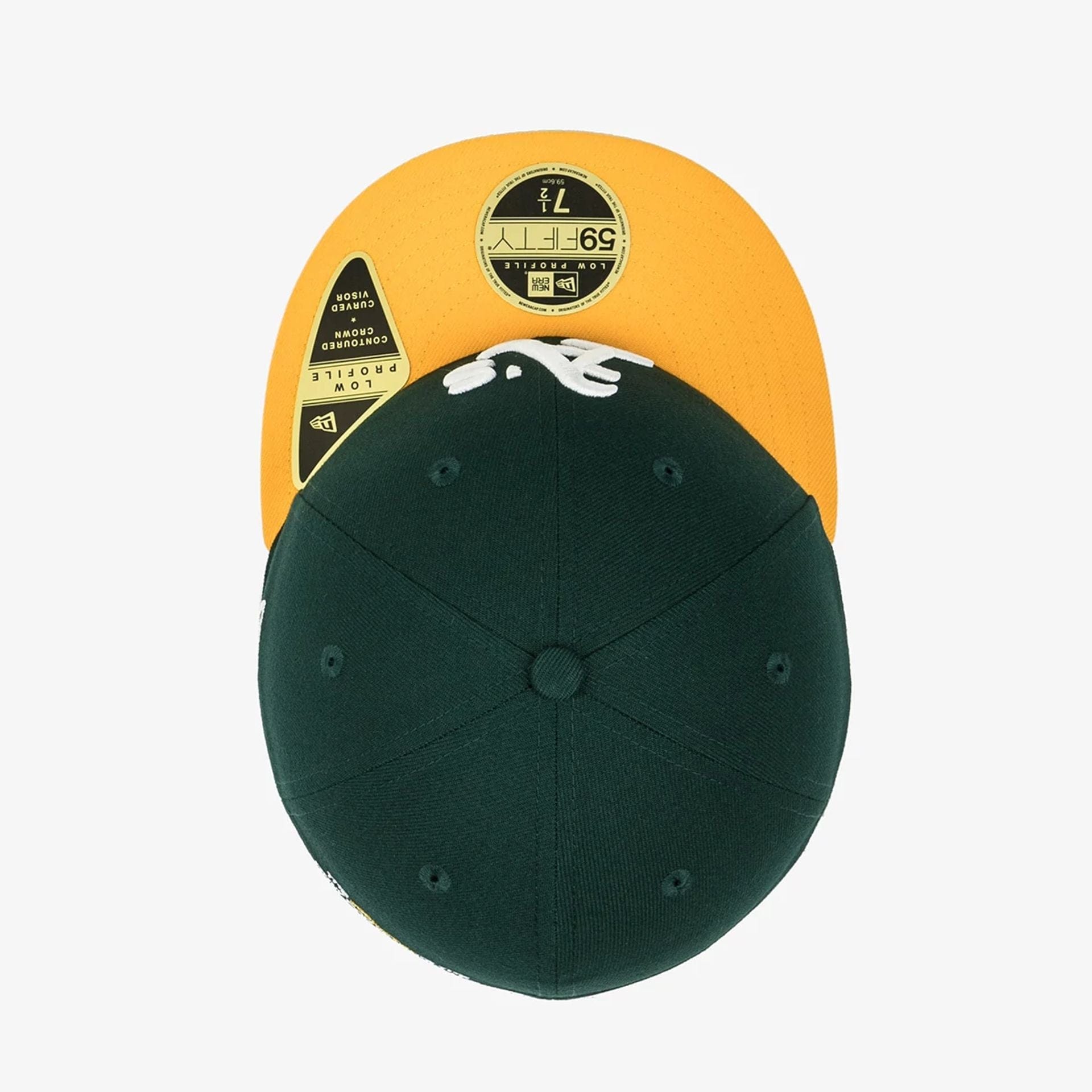 MLB Oakland Athletics Dark Green Low Profile 59FIFTY Fitted Cap、mySite、vikingsvslions