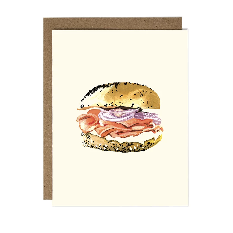 Everything Bagels Greeting Cards, Set of 5、mySite、topwebapps