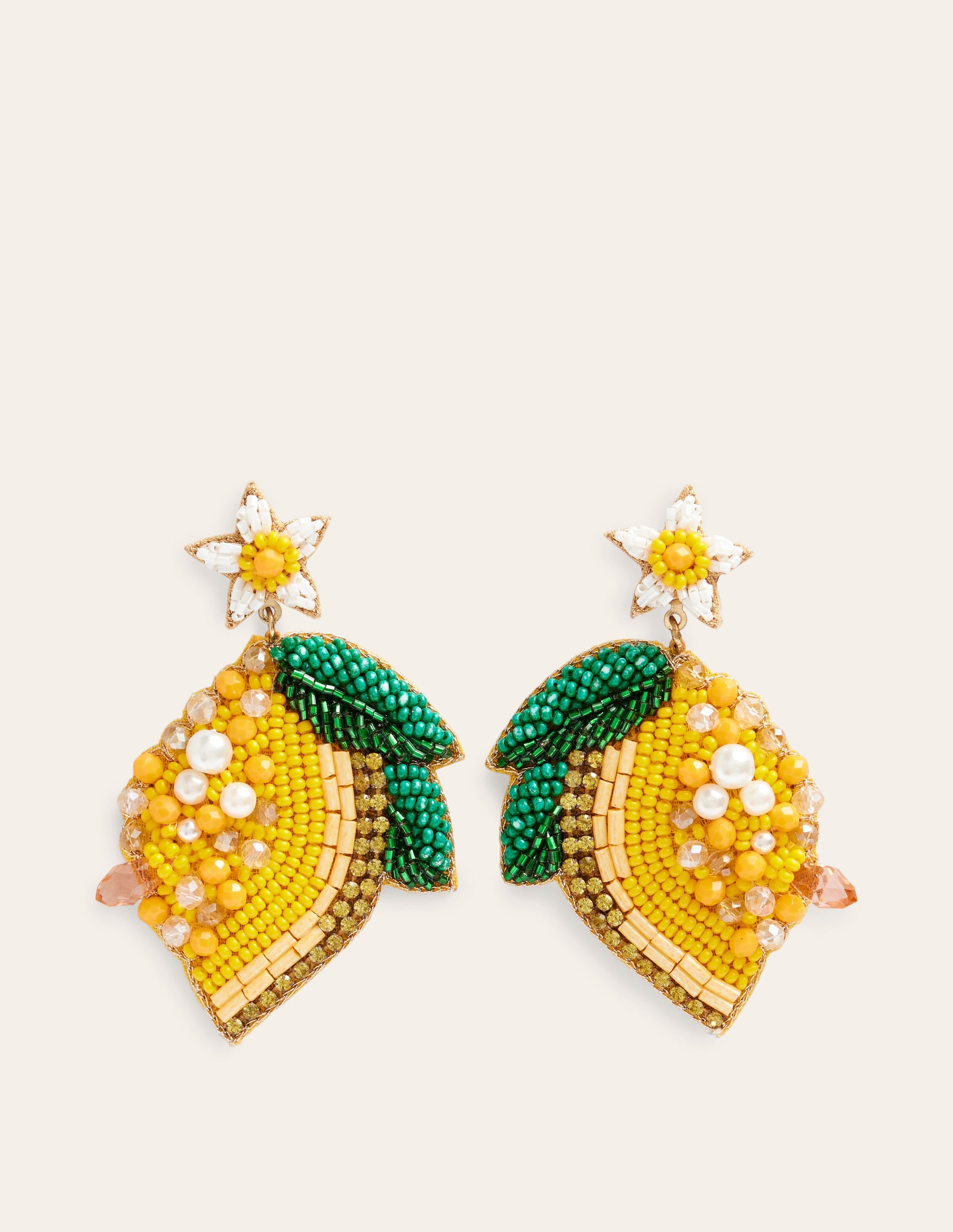  Beady Motif Earrings-Lemons、mySite、ashleygrahame