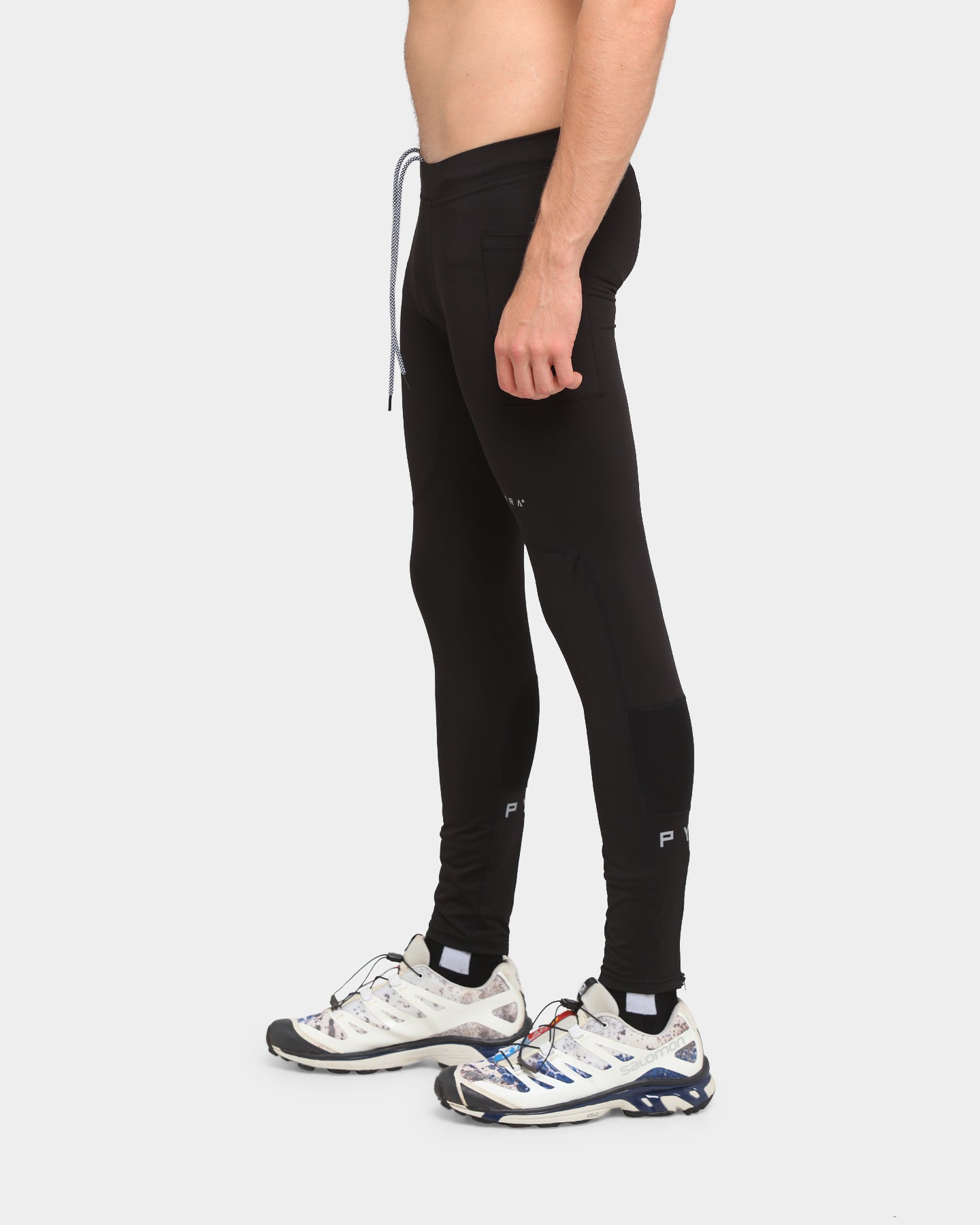 Pyra Test Run Tights Black、mySite、zt4zffjzw