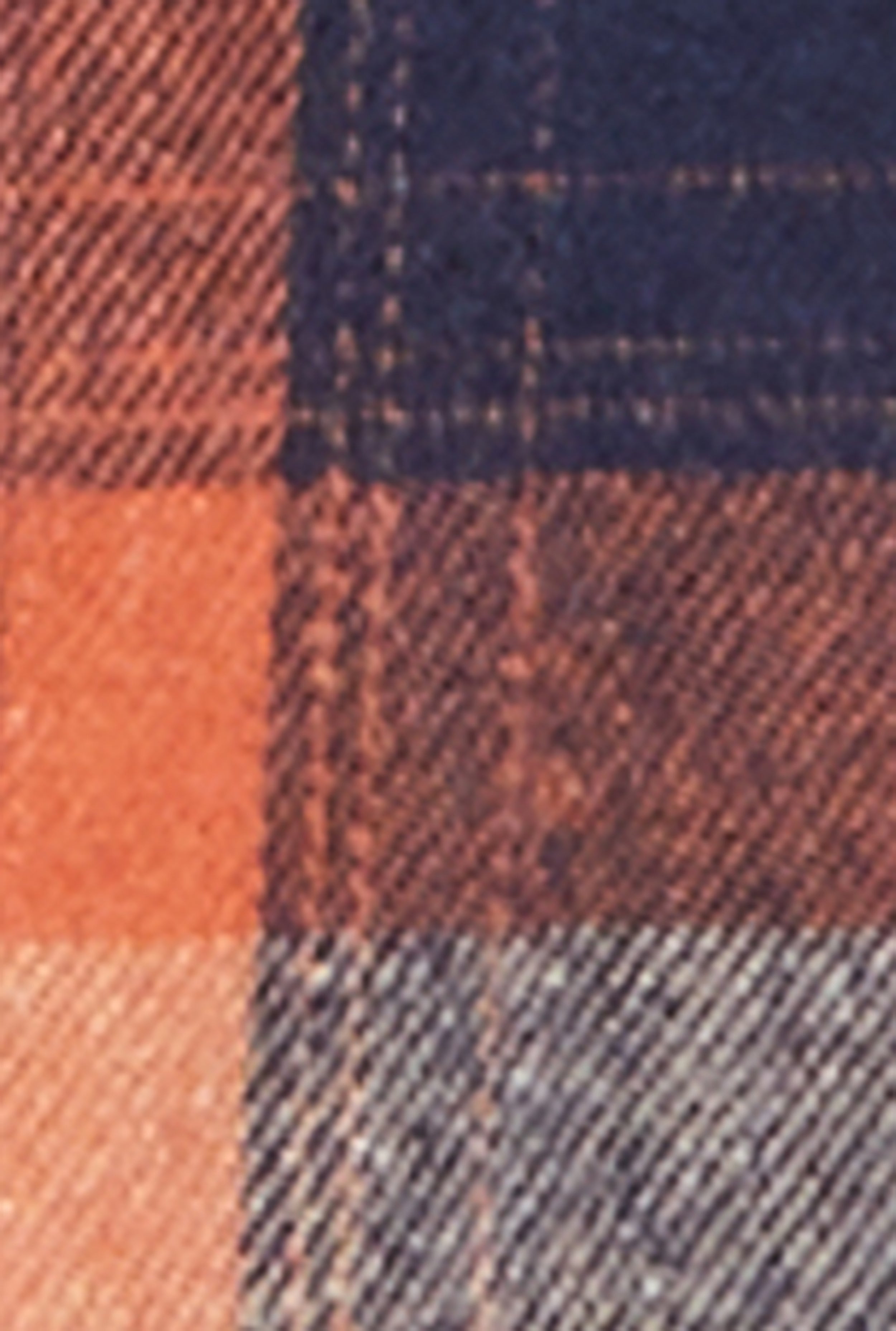 Plus Size Flannel Plaid Button Front Shacket、mySite、camillekostekn