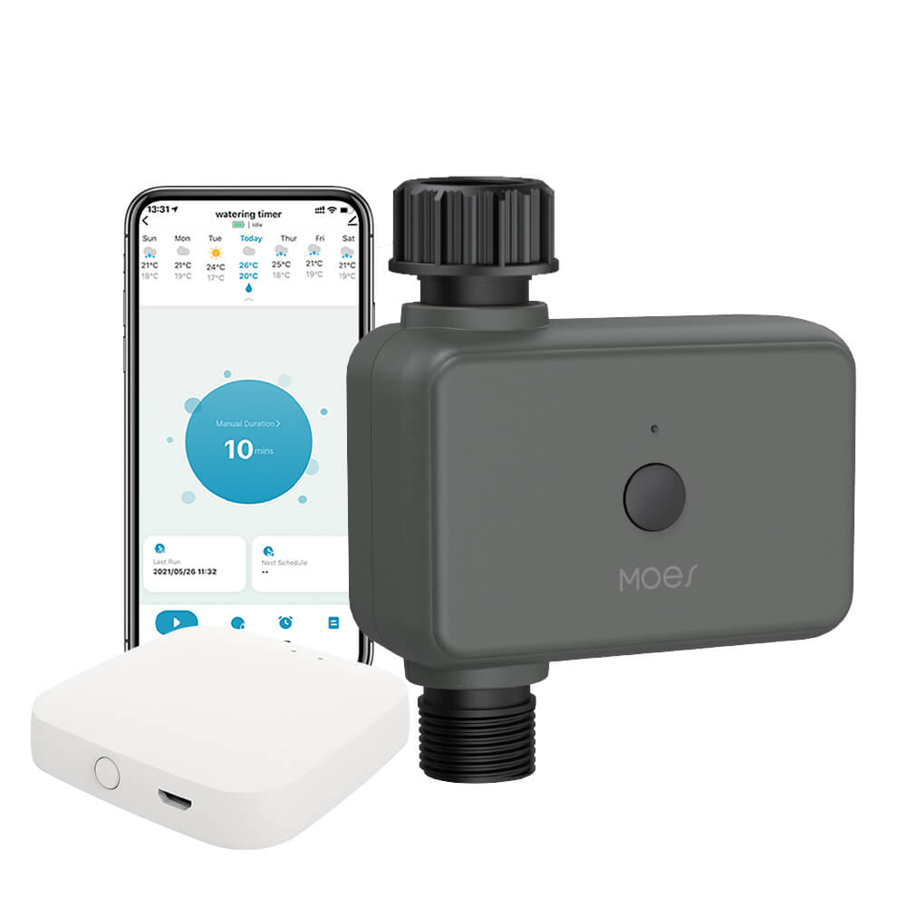 Bluetooth Smart Sprinkler Water Timer with Rain Delay Filter Washer Programmable Irrigation Timer、mySite、fannypackpong