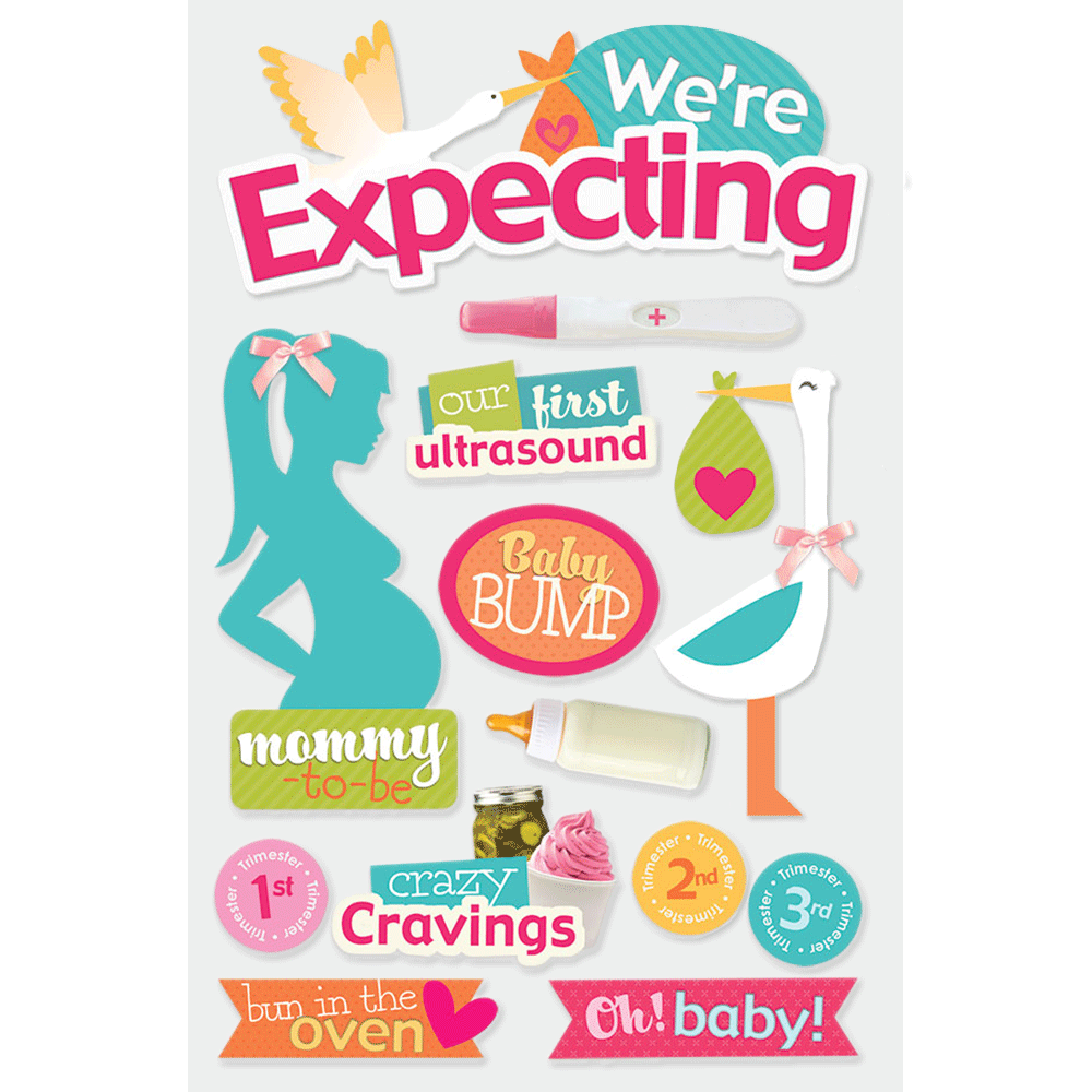  We're Expecting 3-D Stickers、mySite、ghnorth