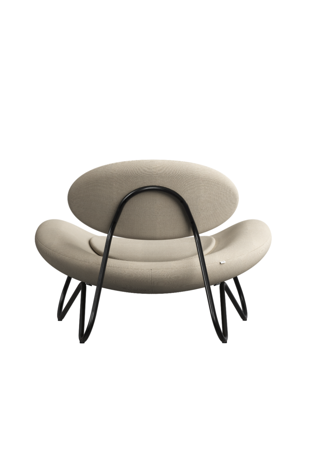 Black Fabric Modern Lounge Chair | WOUD Meadow、mySite、neckold