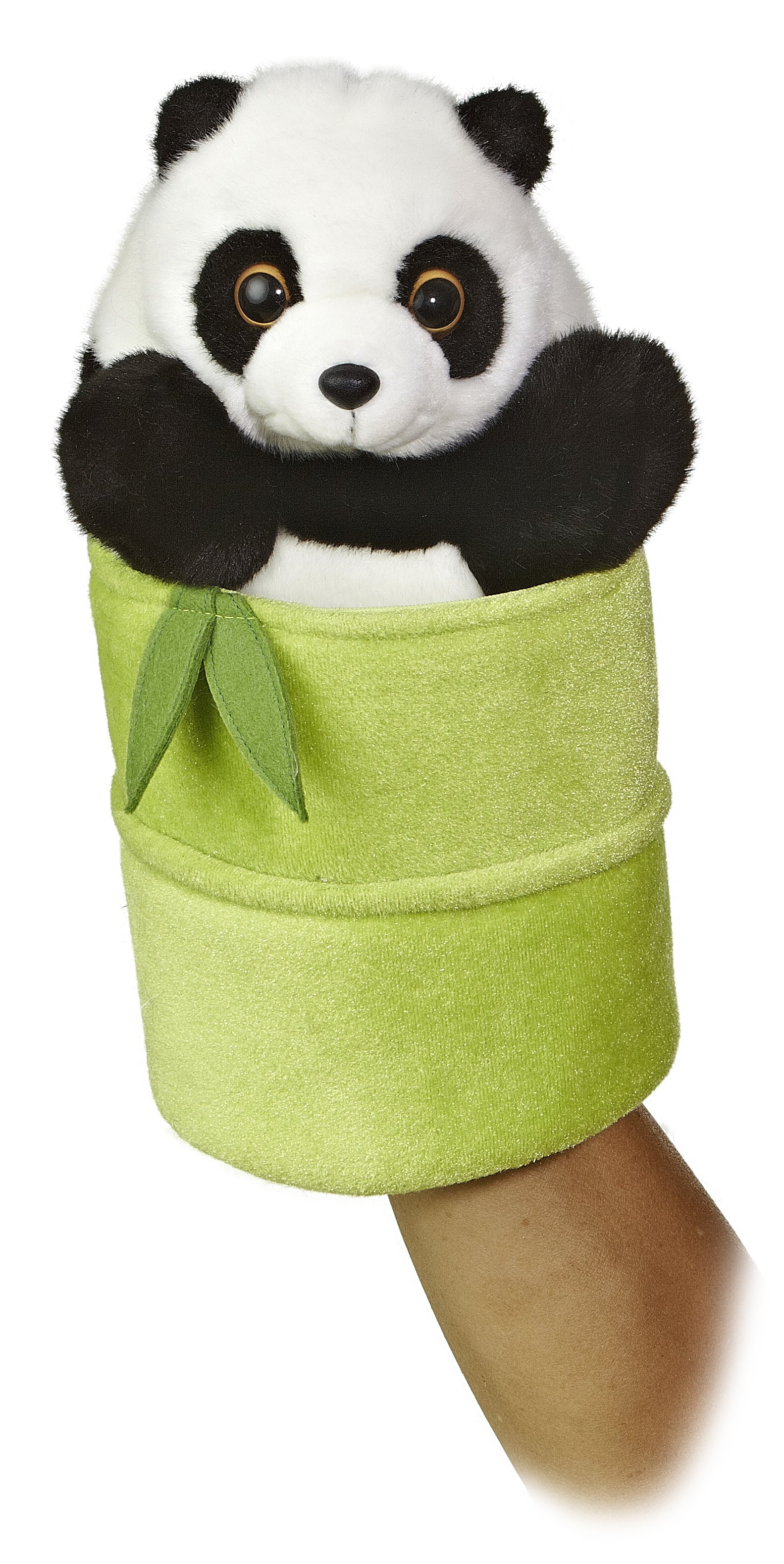Aurora® - Hand Puppet - 10 Panda Pop Up Puppet、mySite、g9winljtr