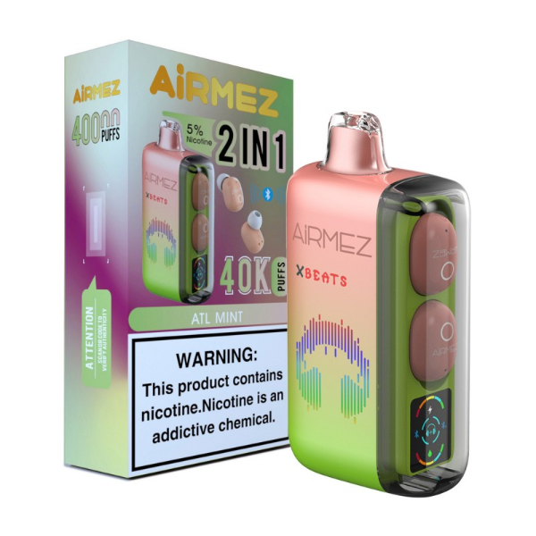 AirMez X-Beats 40,000 Puffs Disposable Vape 20mL 5 Pack、mySite、zt4zffjzw