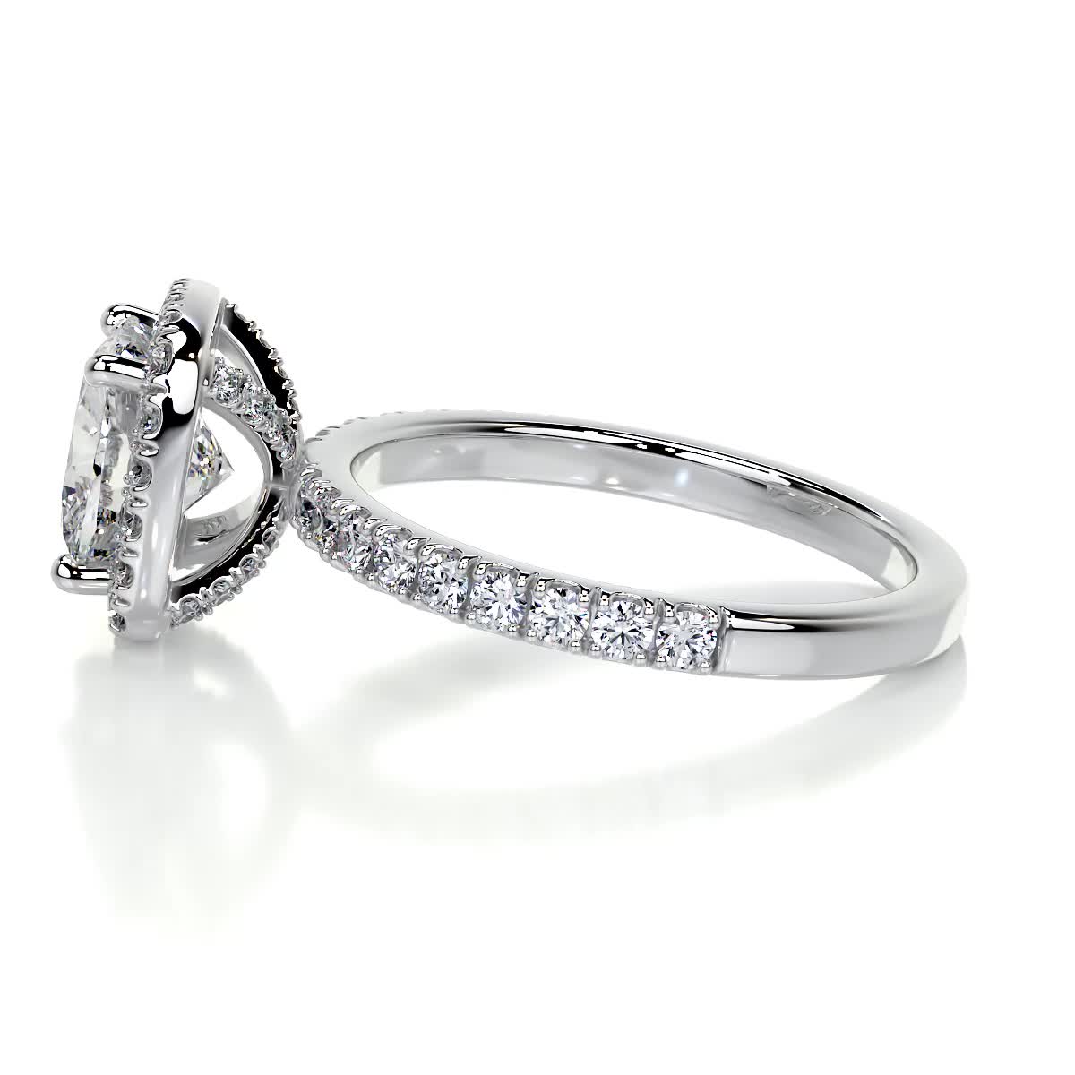 Alice Lab Grown Diamond Ring -14K White Gold、mySite、hinf8tx79