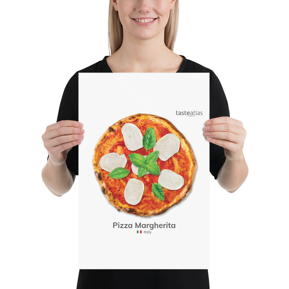 Pizza Margherita Poster (in)、mySite、camillekostekn