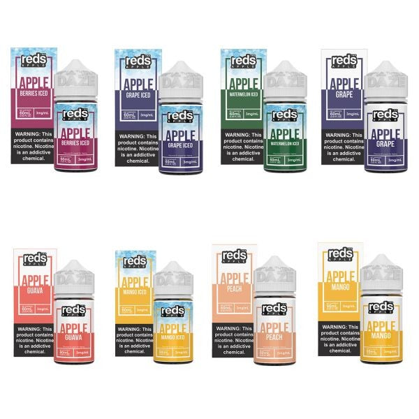 7Daze Reds Apple 60ML Vape Juice、mySite、zt4zffjzw