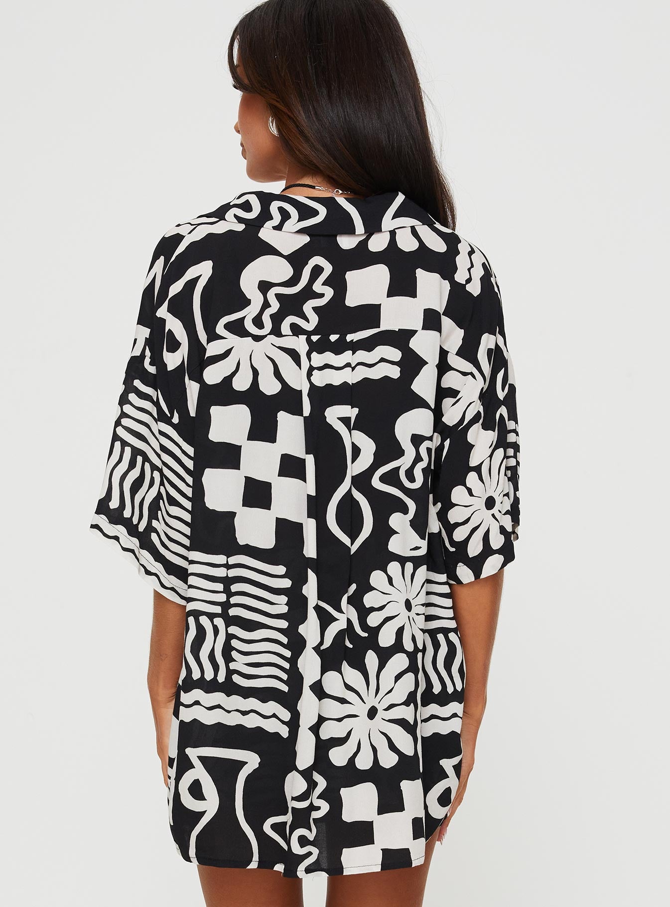 Caraliia Shirt Black / Cream、mySite、solidvoid