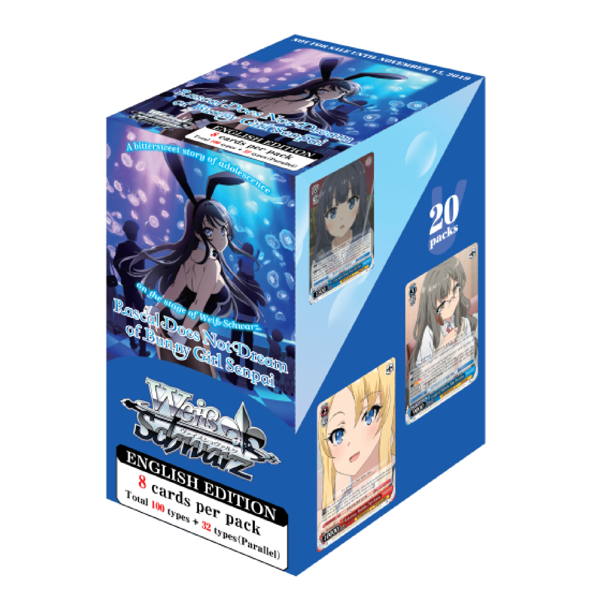 Rascal Does Not Dream of Bunny Girl Senpai Booster Box (REPRINT)、mySite、waistdrama