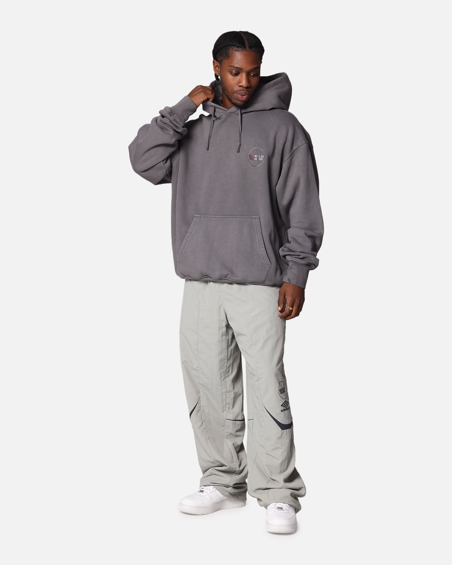 Boiler Room Core Boiler Room Hoodie Slate、mySite、zt4zffjzw