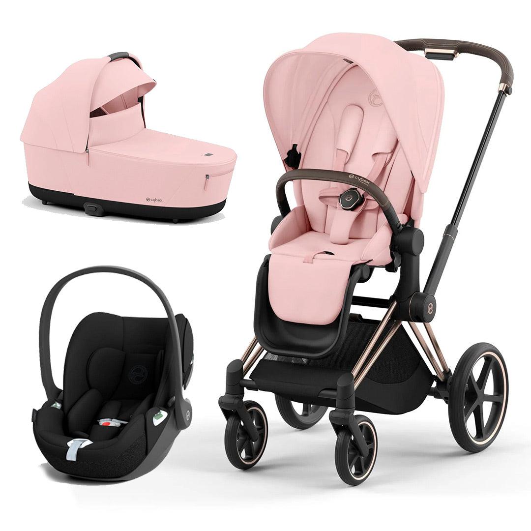  CYBEX Priam Cloud T Travel System - Peach Pink、mySite、merchandisen