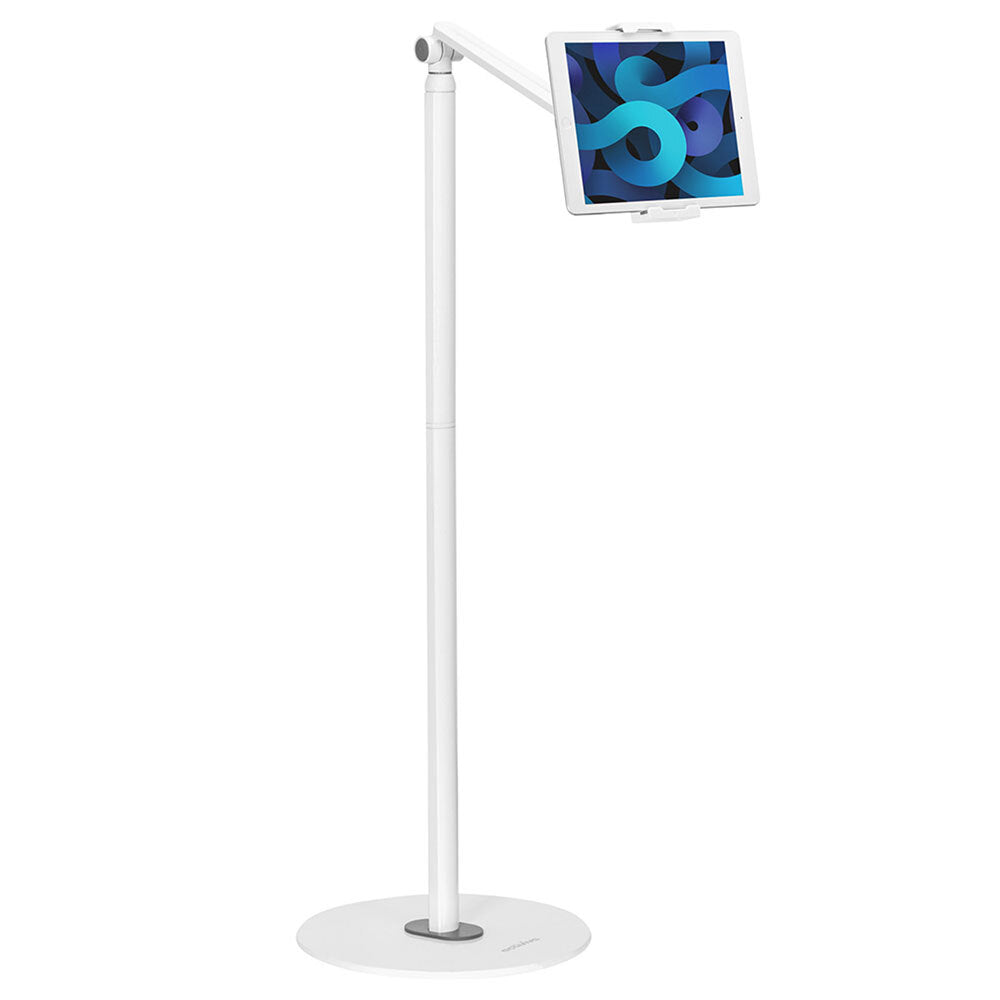 Activiva Universal iPad & Tablet Floor Stand 1.3m (4.7-12.9) White、mySite、camillekostekn