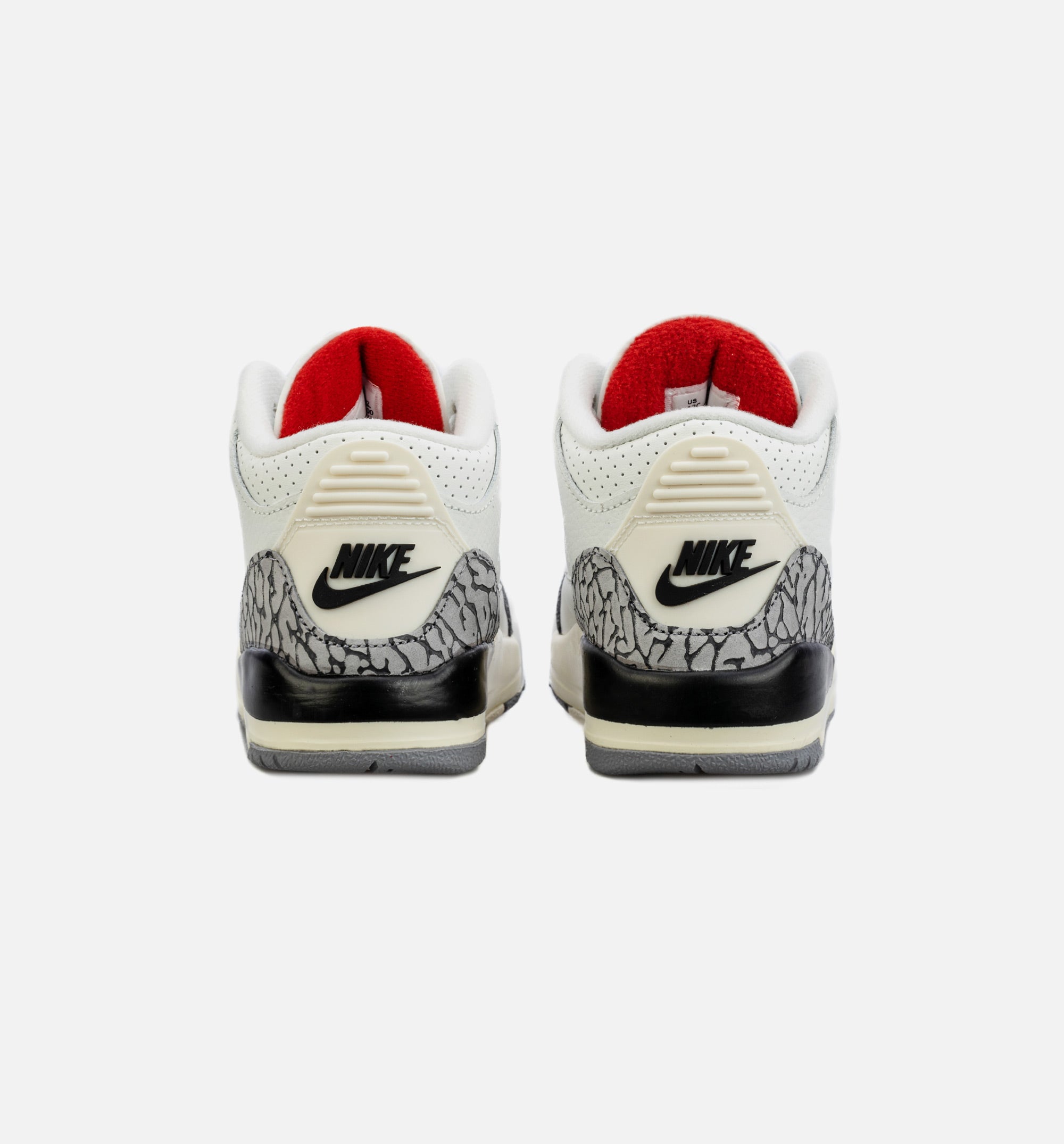 Air Jordan 3 Retro White Cement Reimagined Preschool Lifestyle Shoe - White/ Grey、mySite、dreamappss