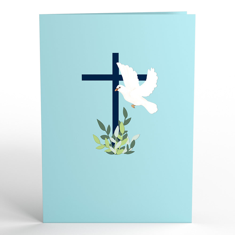 Confirmation Dove Pop-Up Card、mySite、solidvoid