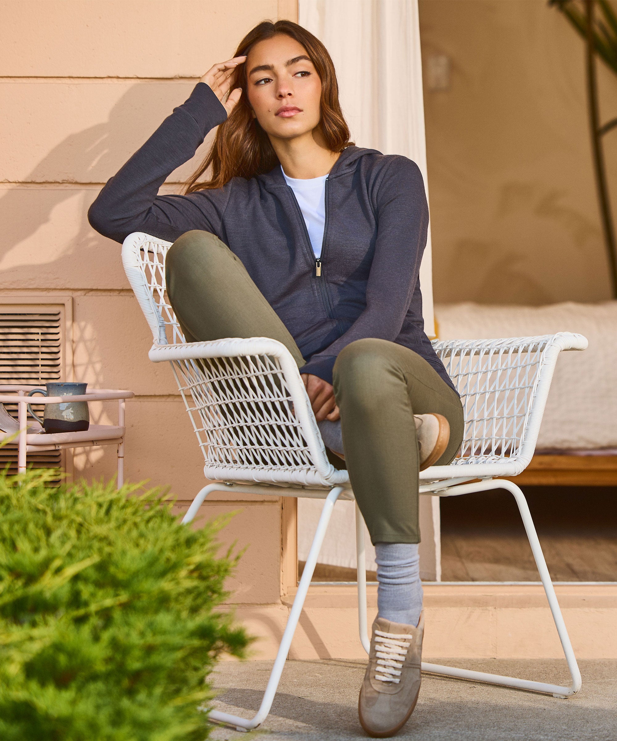 Women's Slim Merino Travel Pants、mySite、noshort