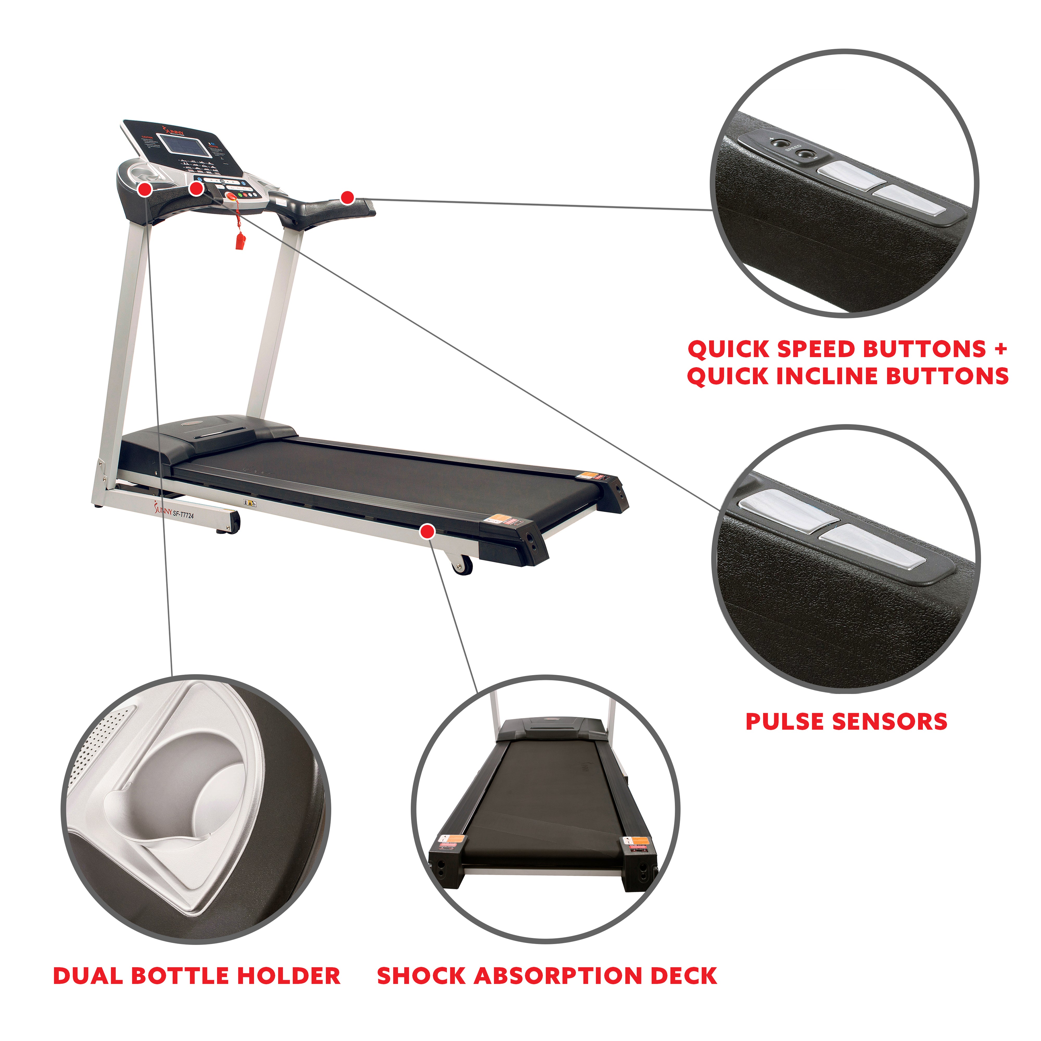  Energy Flex Motorized Treadmill with Automatic Incline、mySite、ghnorth