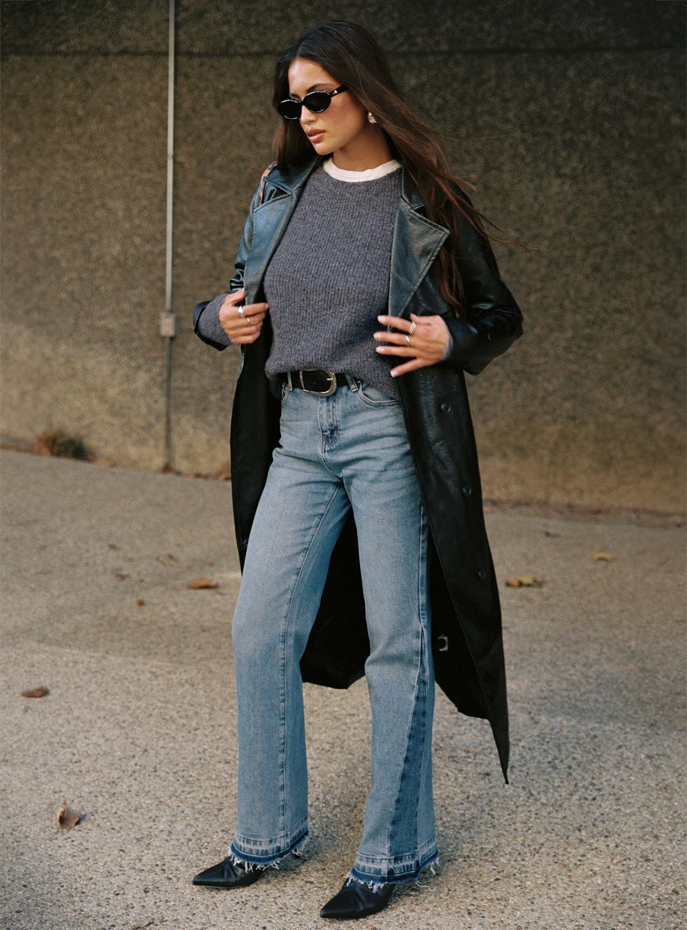 Farleigh Flare Jeans Blue、mySite、solidvoid