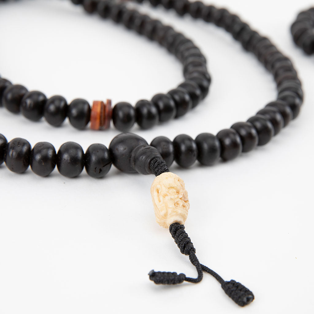 Mahakala, Bone & Bodhi Seed Mala Beads Set、mySite、topwebapps