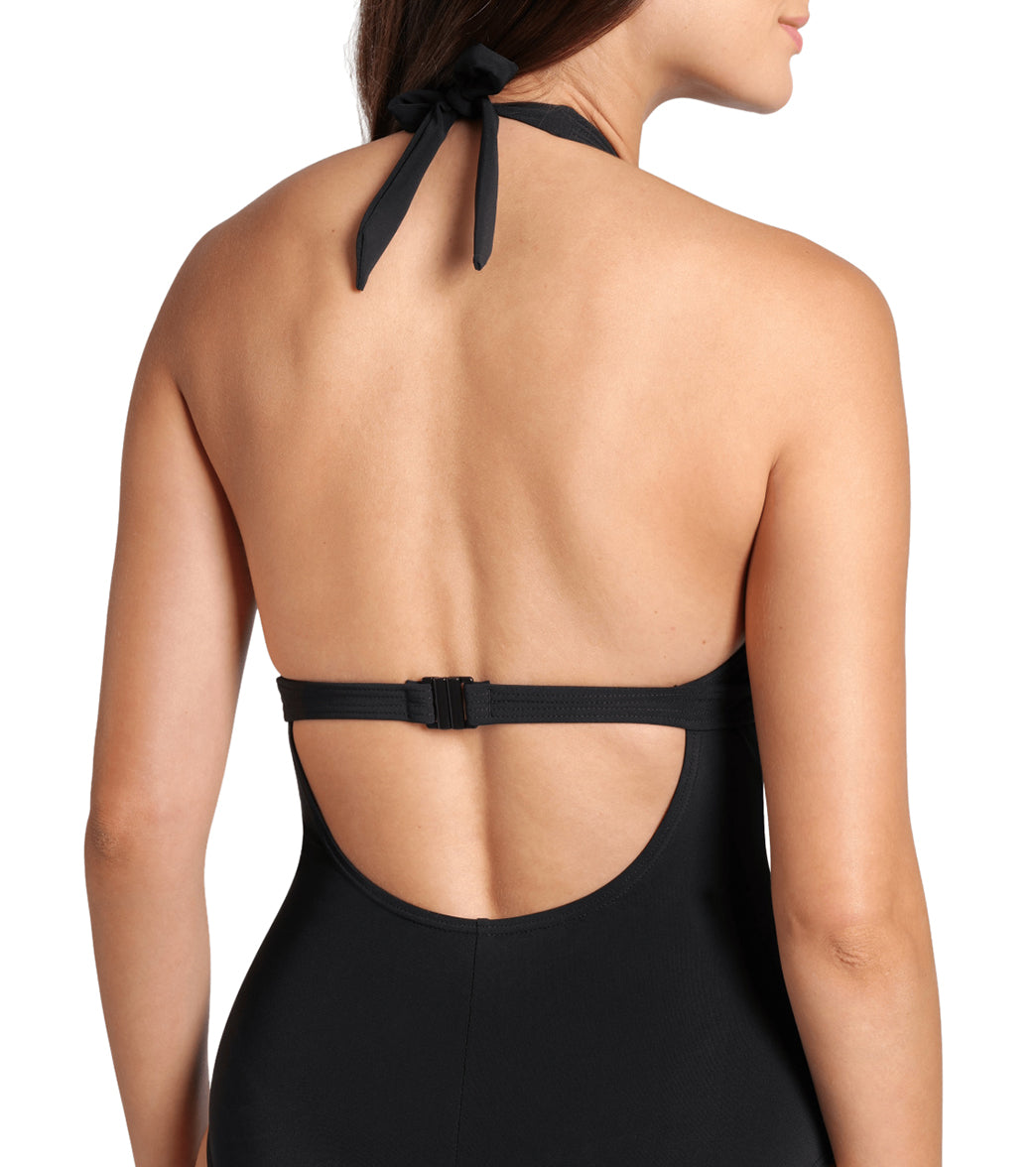 Arena Women's Alessia Shapewear Clip Back One Piece Swimsuit、mySite、noshort