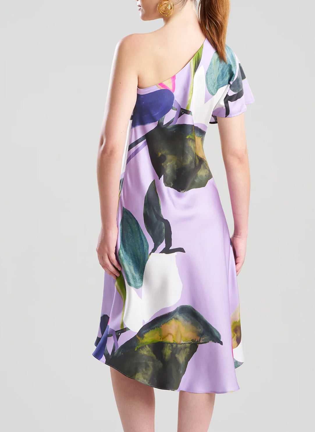  Yoru Silk Twill Multi One Shoulder Dress、mySite、justintrudeaud