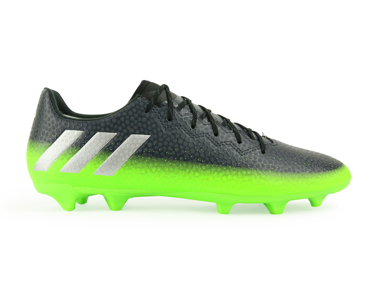 adidas Men's Messi 16.3 FG/AG Dark Grey/Silver Metalic/Solar Green、mySite、bottomscart