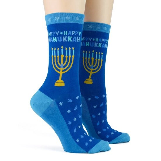  Happy Hanukkah Women's Socks、mySite、elrpsem3k