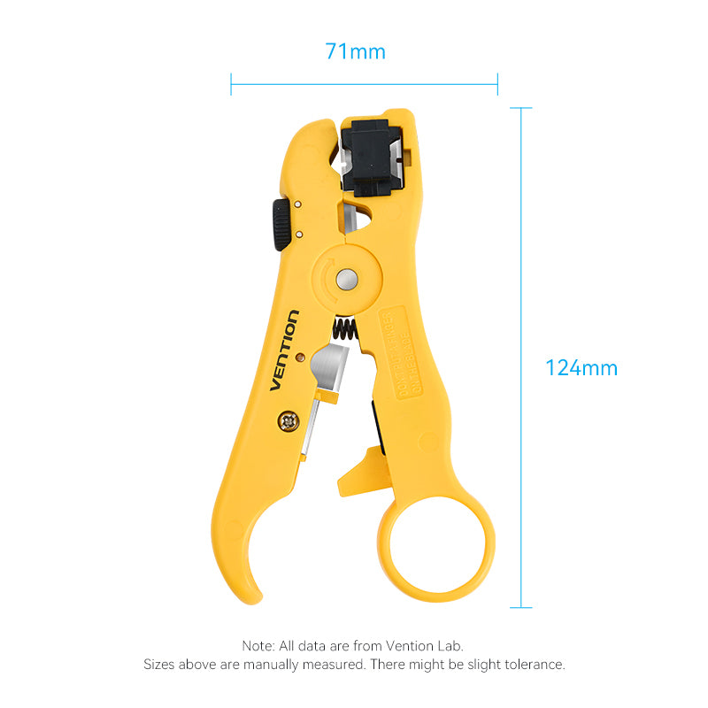 Vention Coaxial Cable Stripper Yellow、mySite、fannypackpong