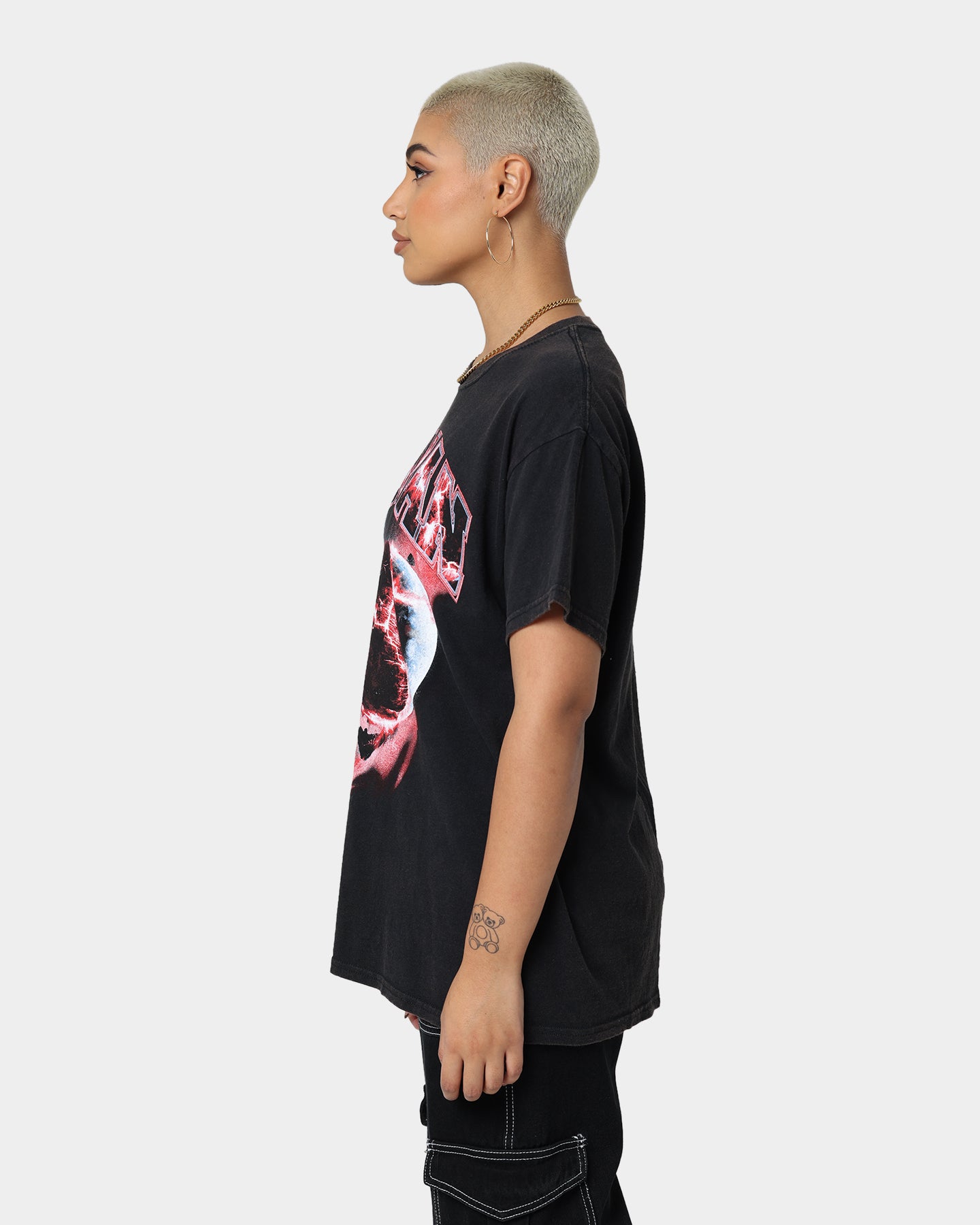 Rodman Brand Planet Dunk Vintage T-Shirt Black Wash、mySite、zt4zffjzw