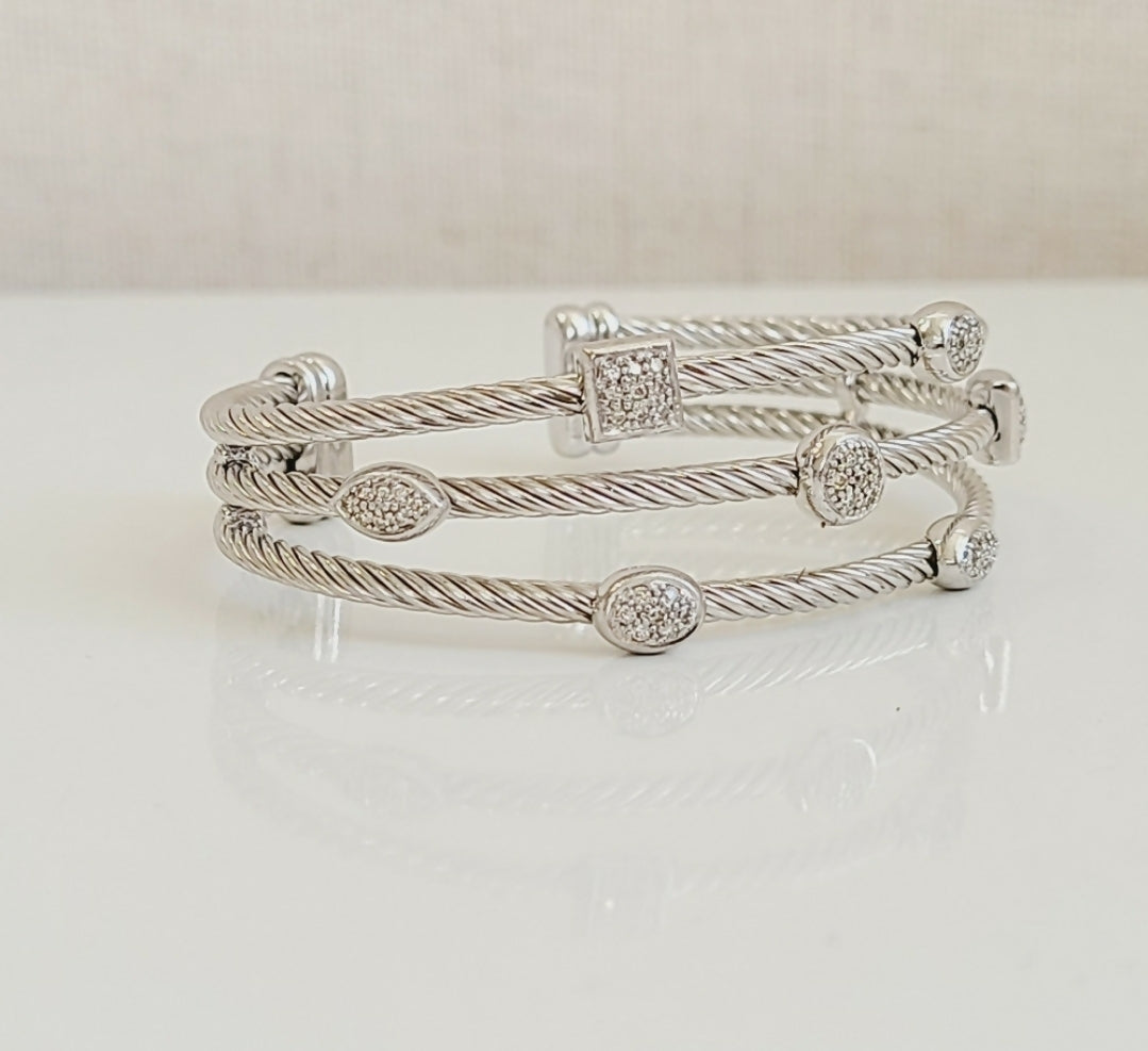 David Yurman Confetti Diamond Bracelet Three Row、mySite、hinf8tx79