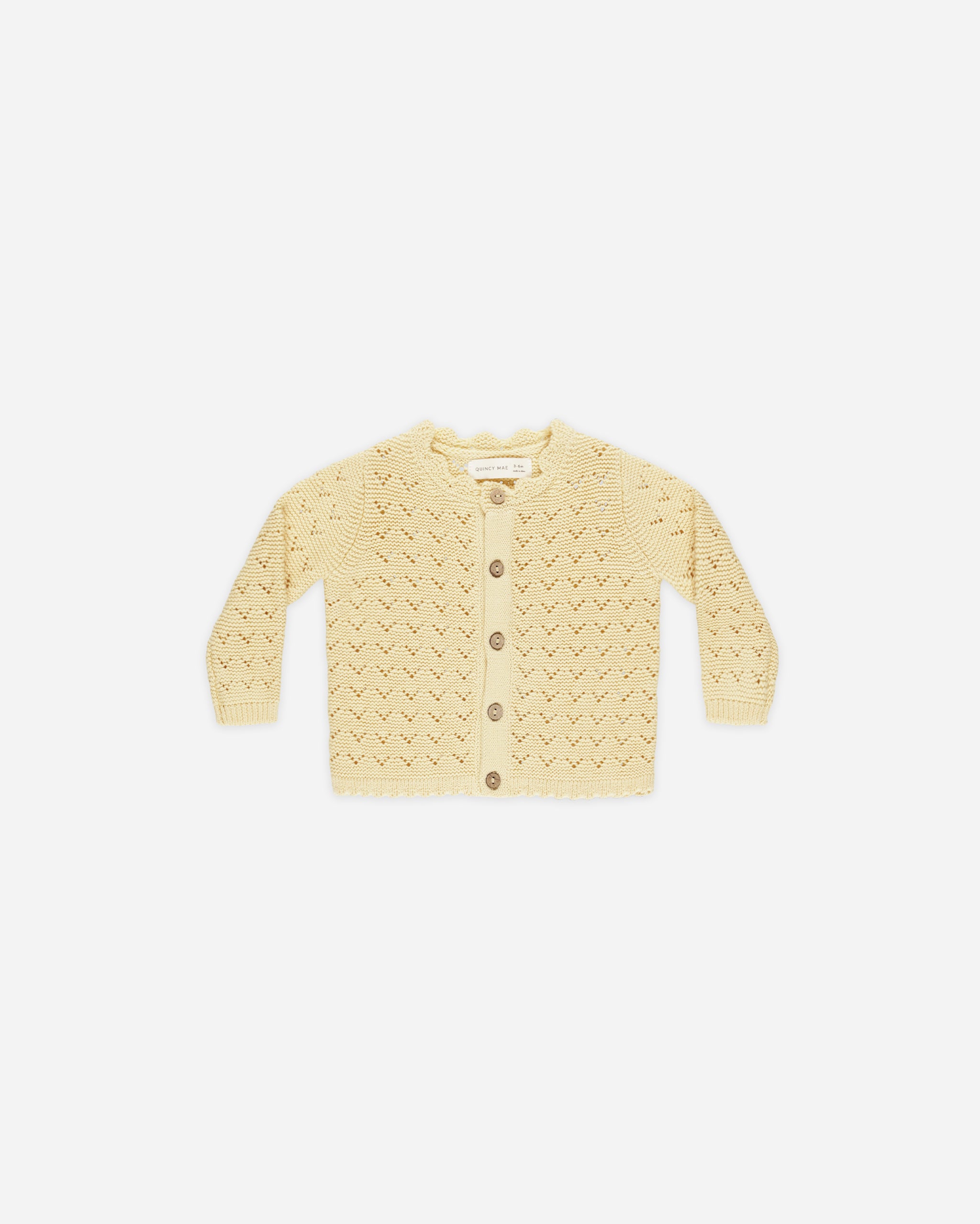  Scalloped Cardigan || Yellow、mySite、layawaytickets