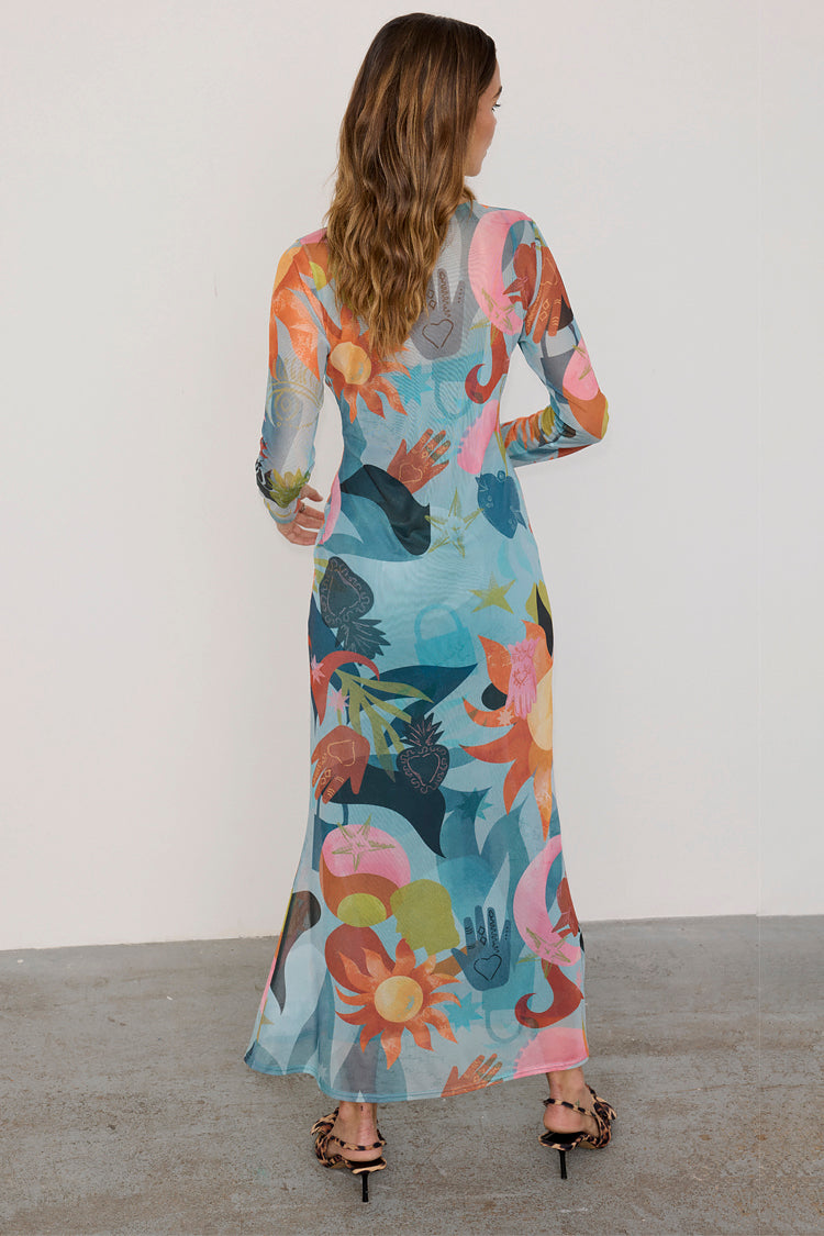 Balearic Mesh Dress Petite、mySite、solidvoid