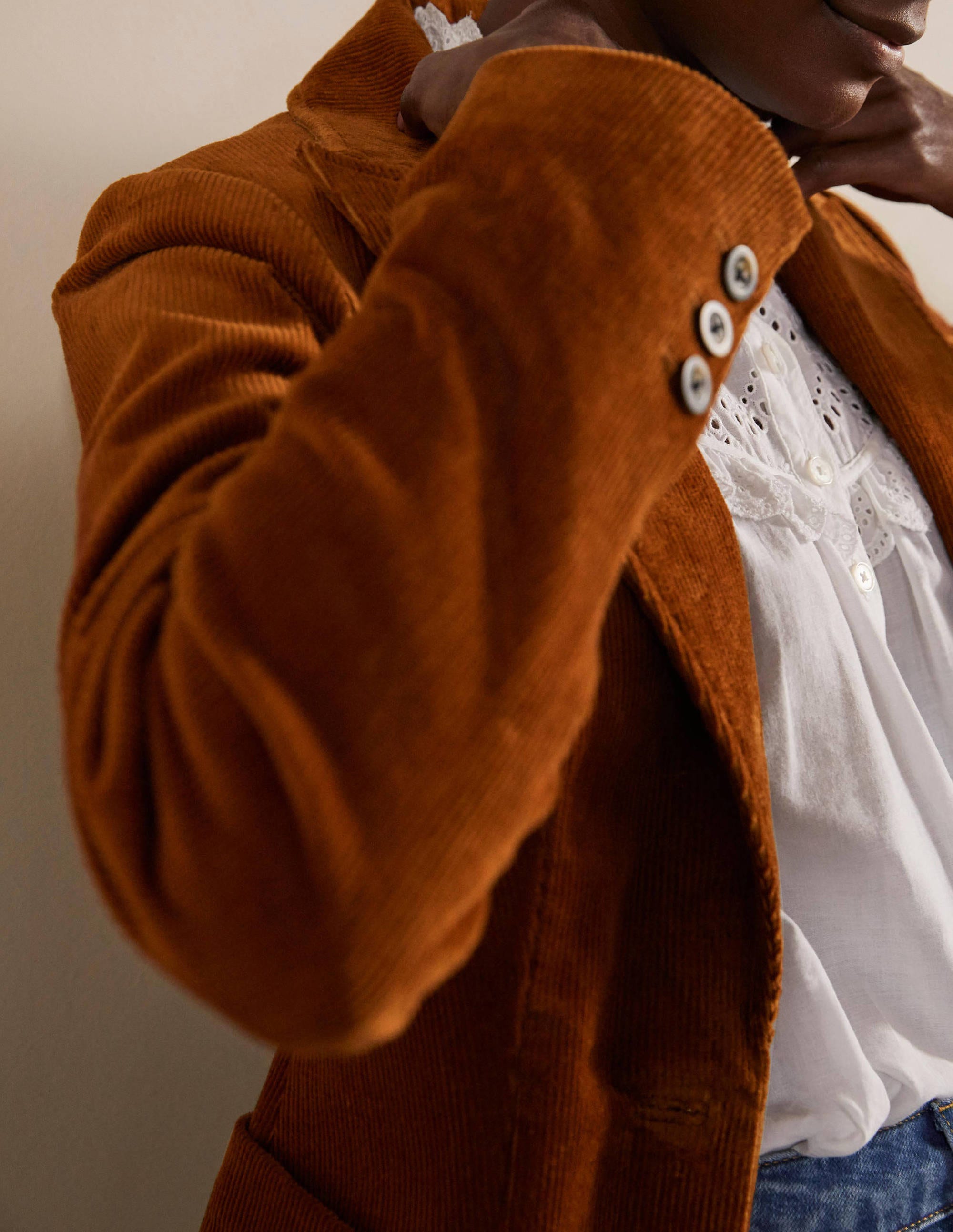  Victoria Cord Blazer-Ginger、mySite、ashleygrahame