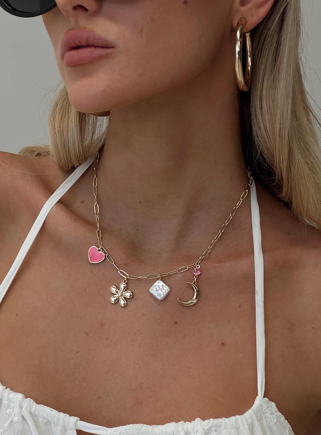 Osiris Charm Necklace Gold、mySite、solidvoid