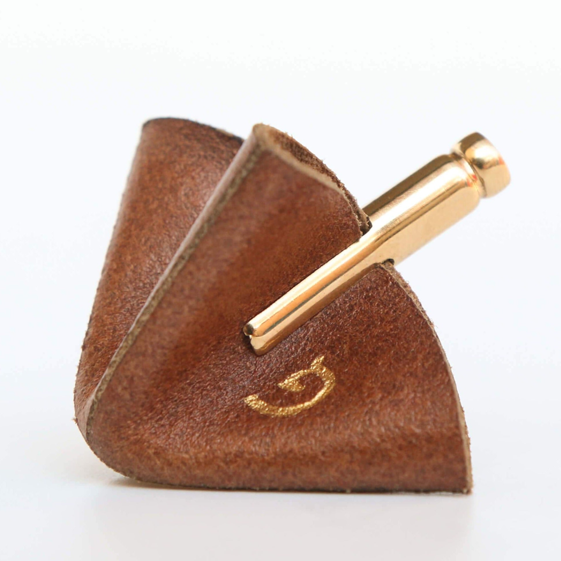 Leather and Gold Dreidel by JUDA TLV、mySite、topwebapps