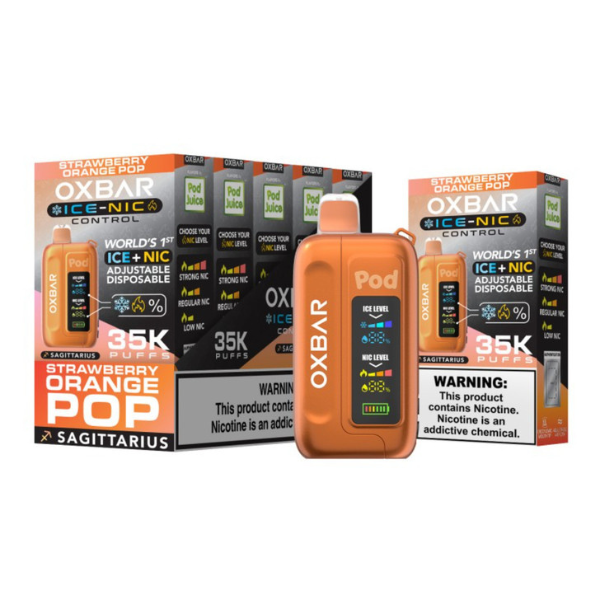OXBAR x Pod Juice ICE-NIC Control 35K Puffs Disposable、mySite、zt4zffjzw