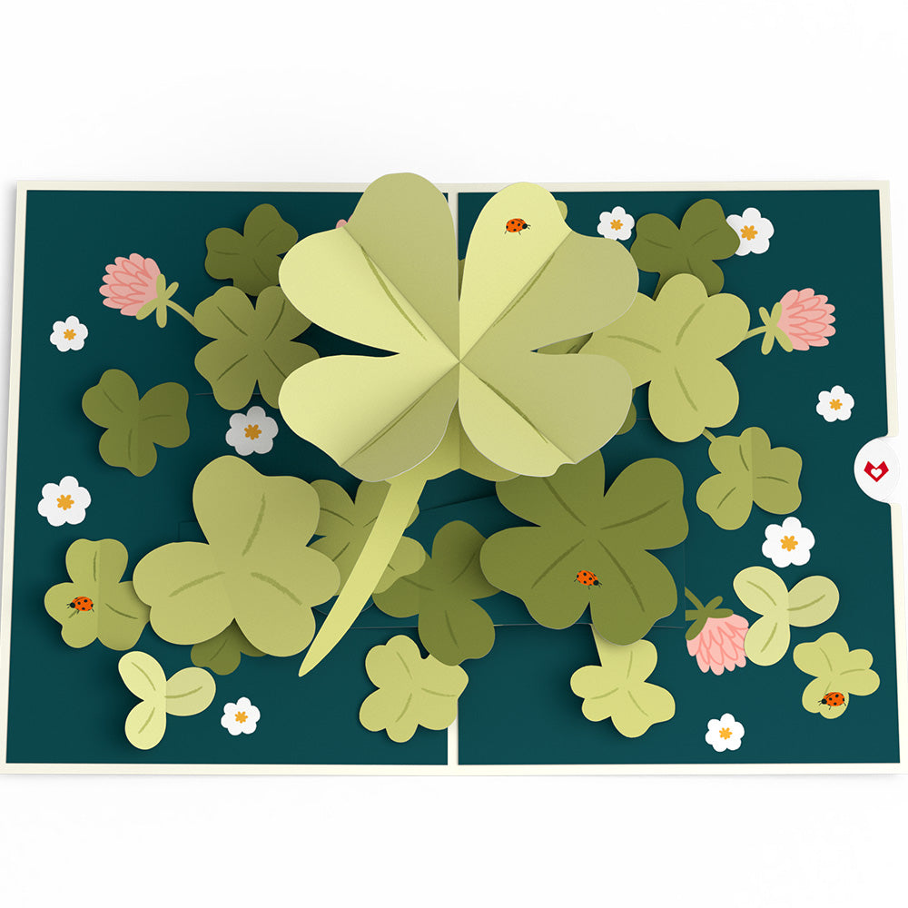 Shamrock Fields Pop-Up Card、mySite、solidvoid