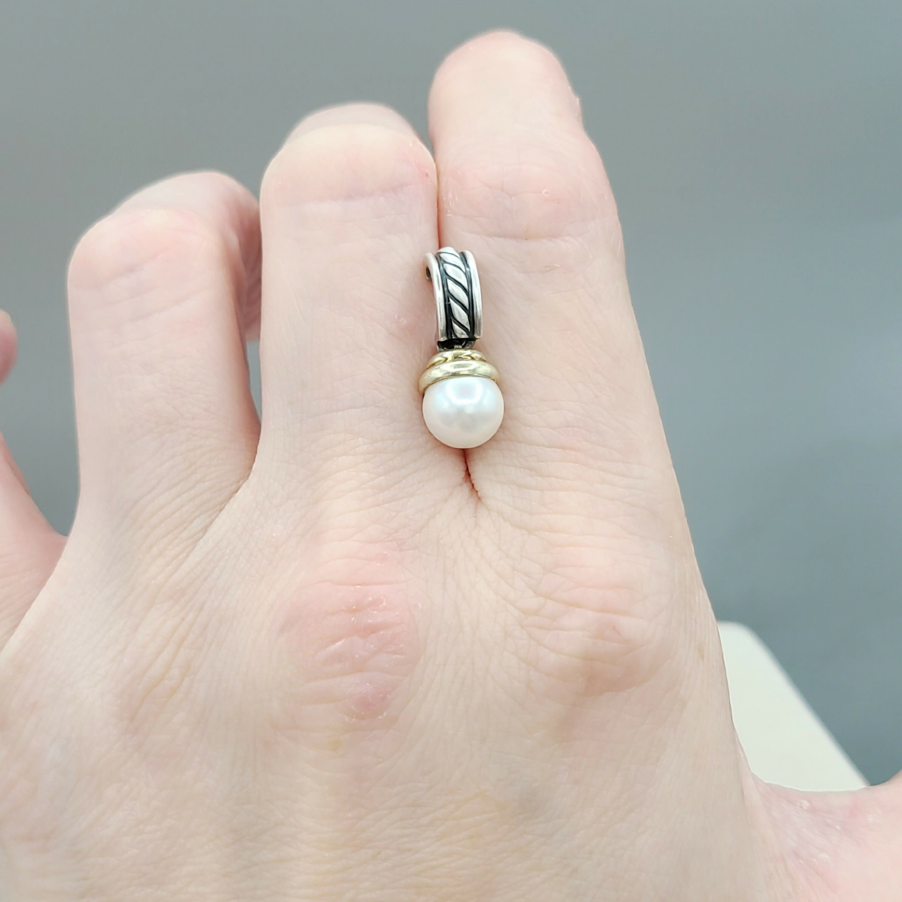 David Yurman Hampton Cable Drop Pearl Earrings、mySite、hinf8tx79