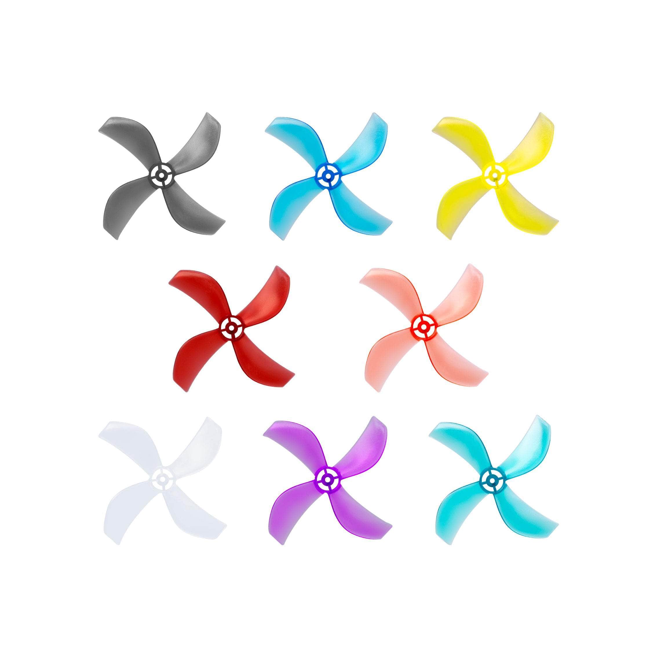  NewBeeDrone Azi (Quad Blade) Micro Propellers 31mm -1.0mm Shaft (Set of 4)、mySite、merchandisen