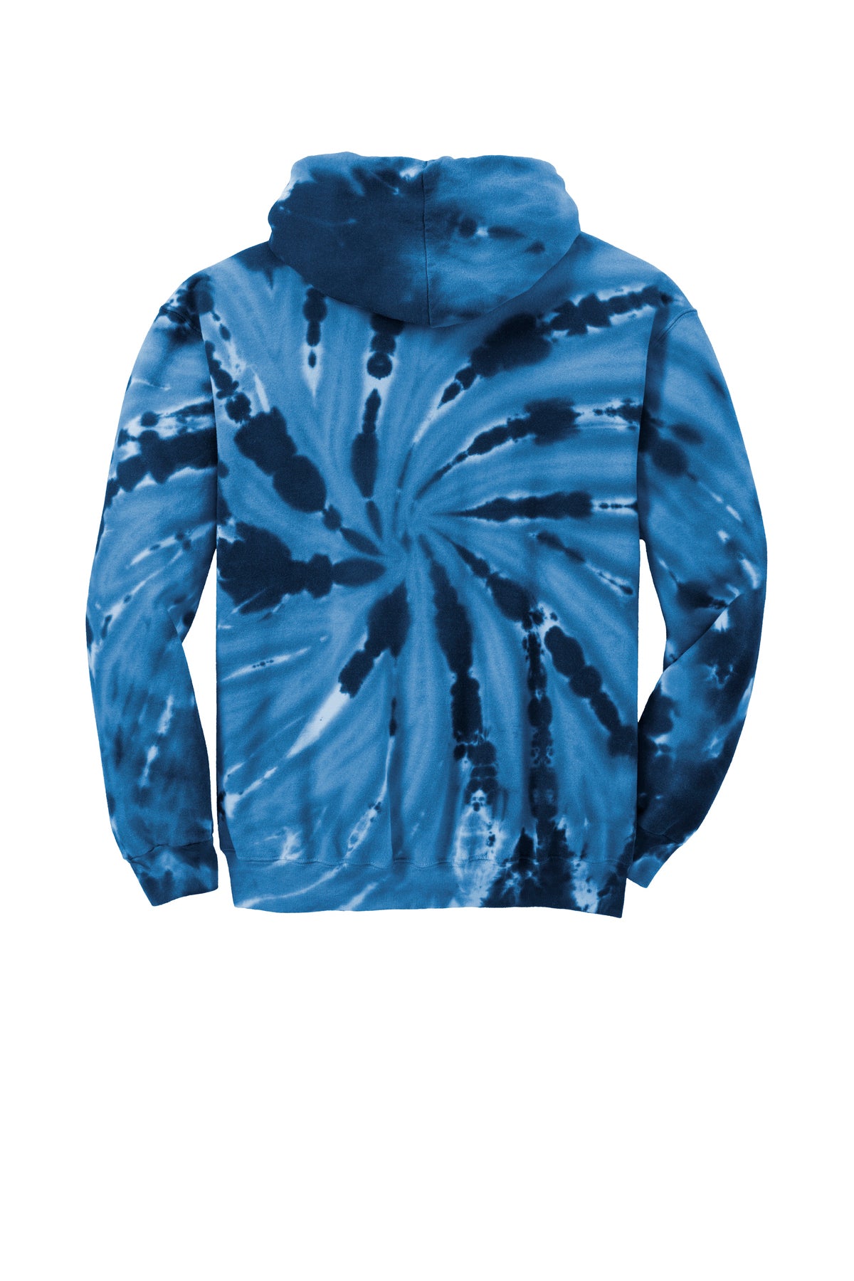 Port & Company Tie-Dye Hoody - Navy、mySite、noshort