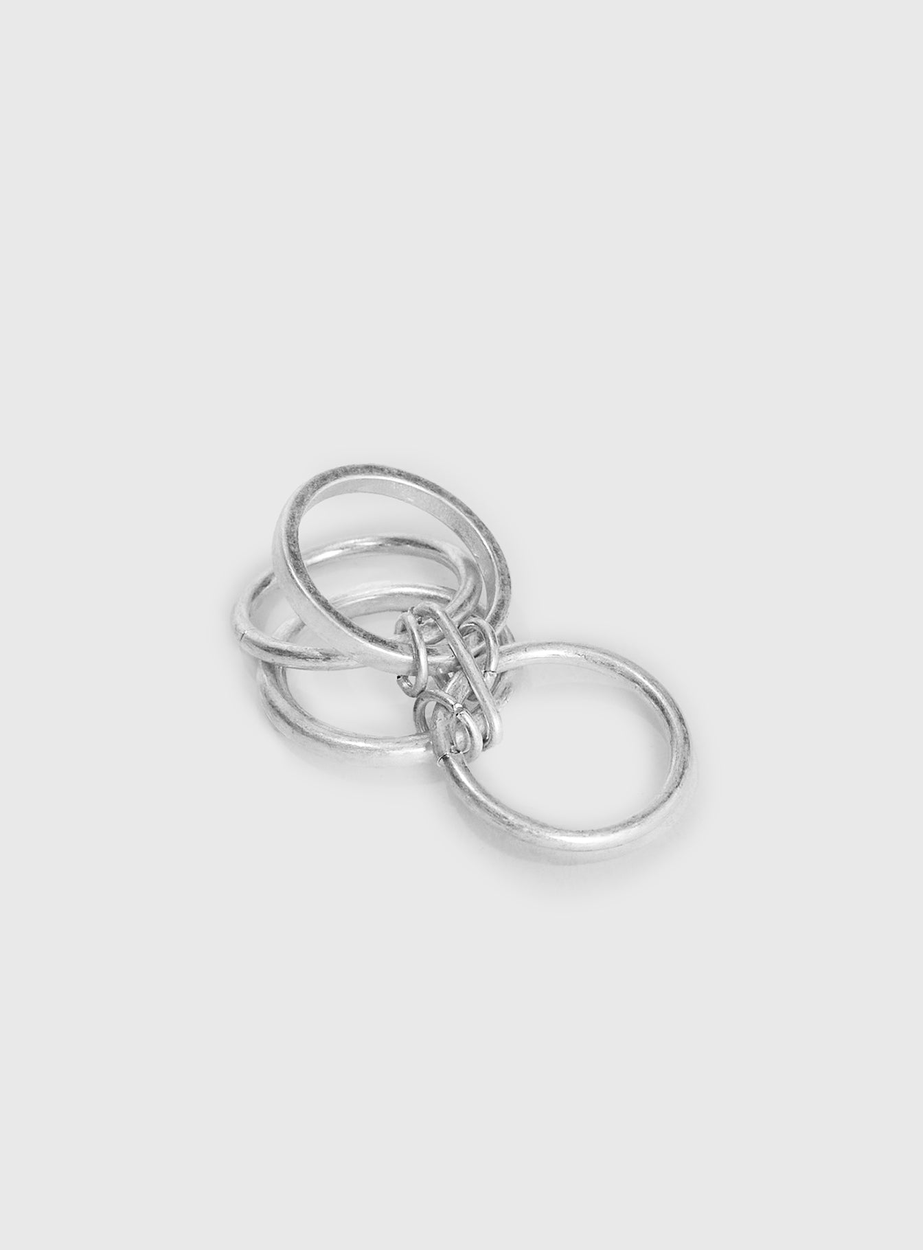 Poesia Ring Silver、mySite、solidvoid