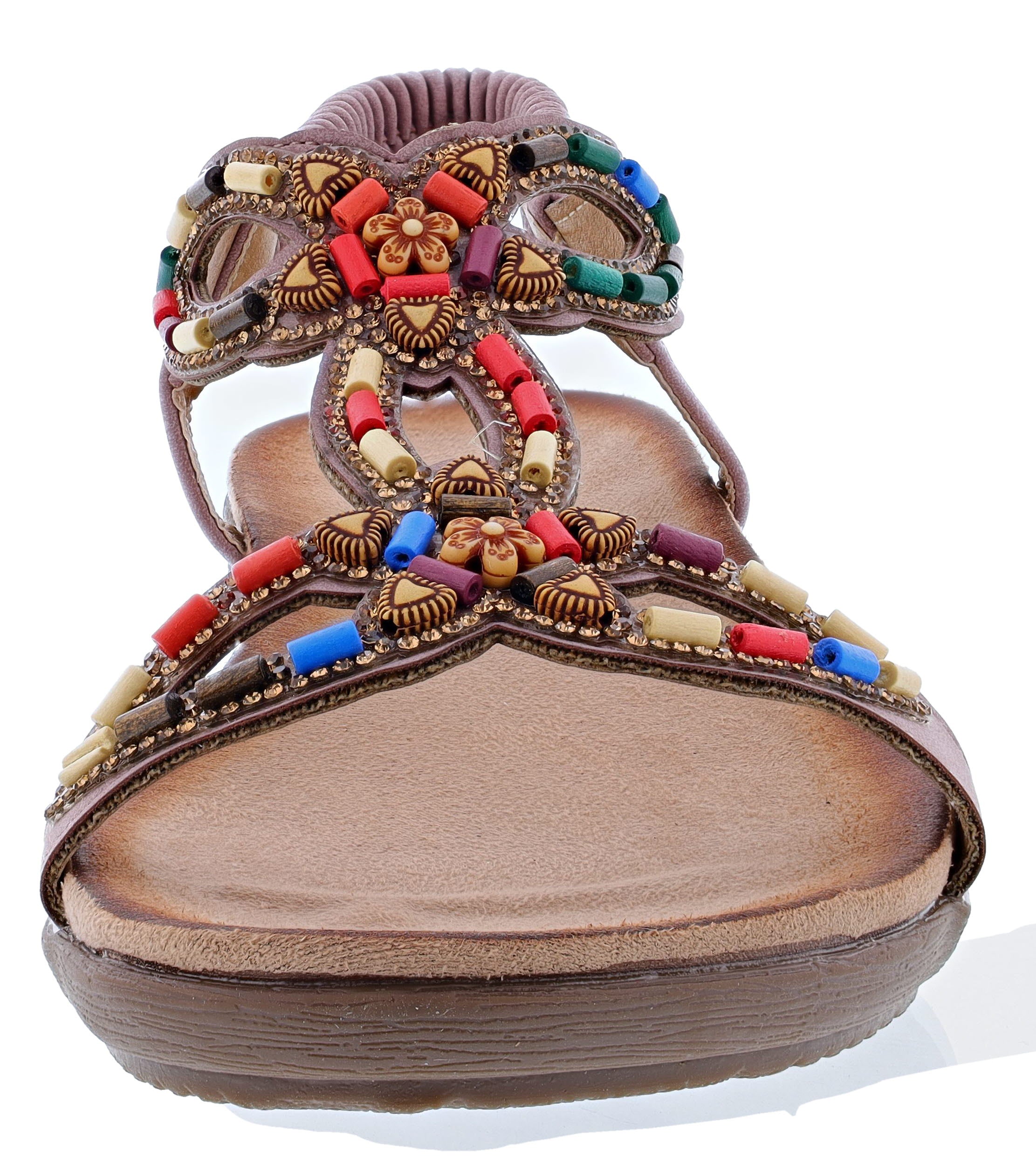 Patrizia Women's Volcanic T-Strap Summer Sandals By Spring Step、mySite、dreamappss