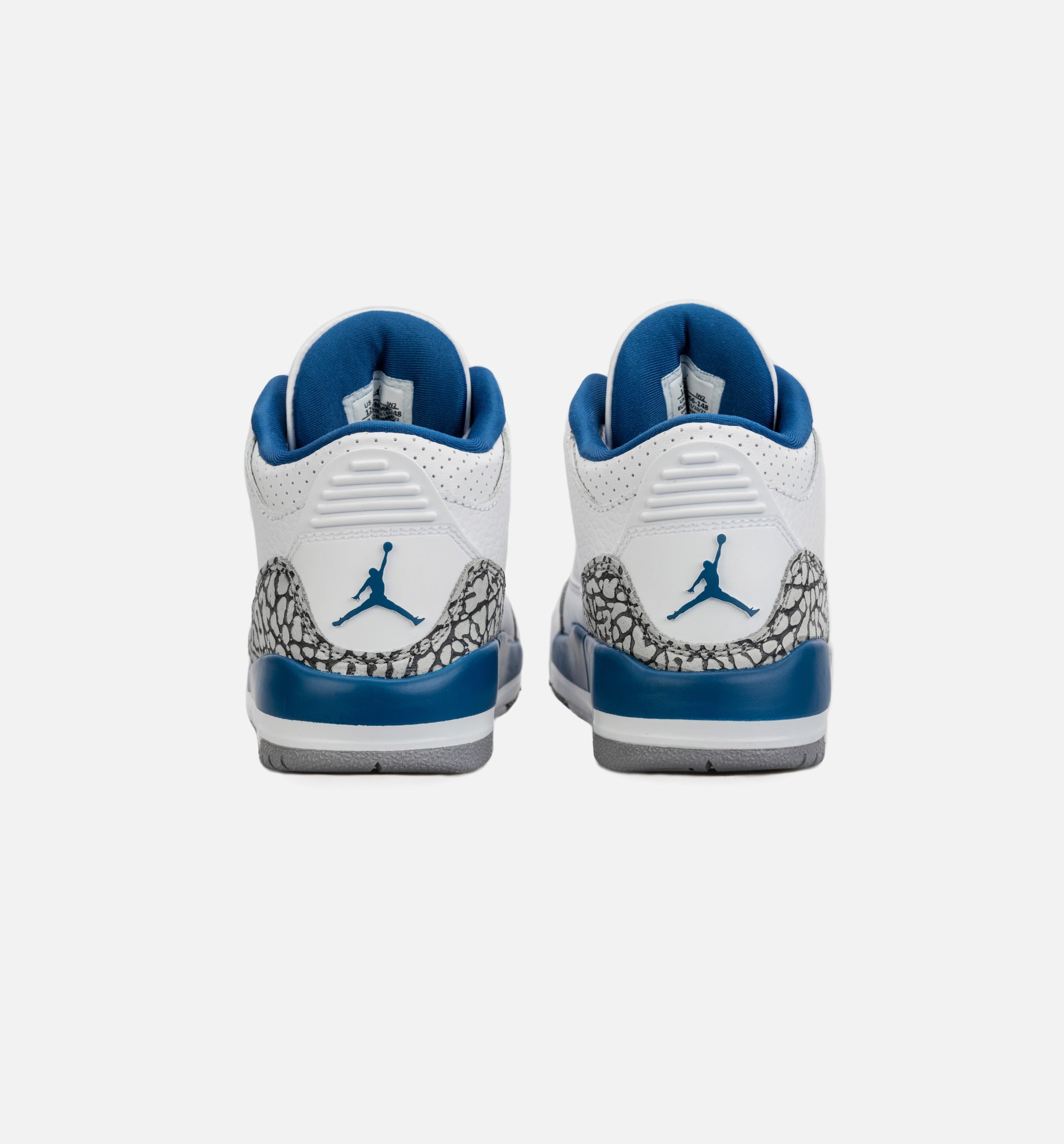 Air Jordan 3 Retro Wizards True Blue Preschool Lifestyle Shoe - White/Blue、mySite、dreamappss