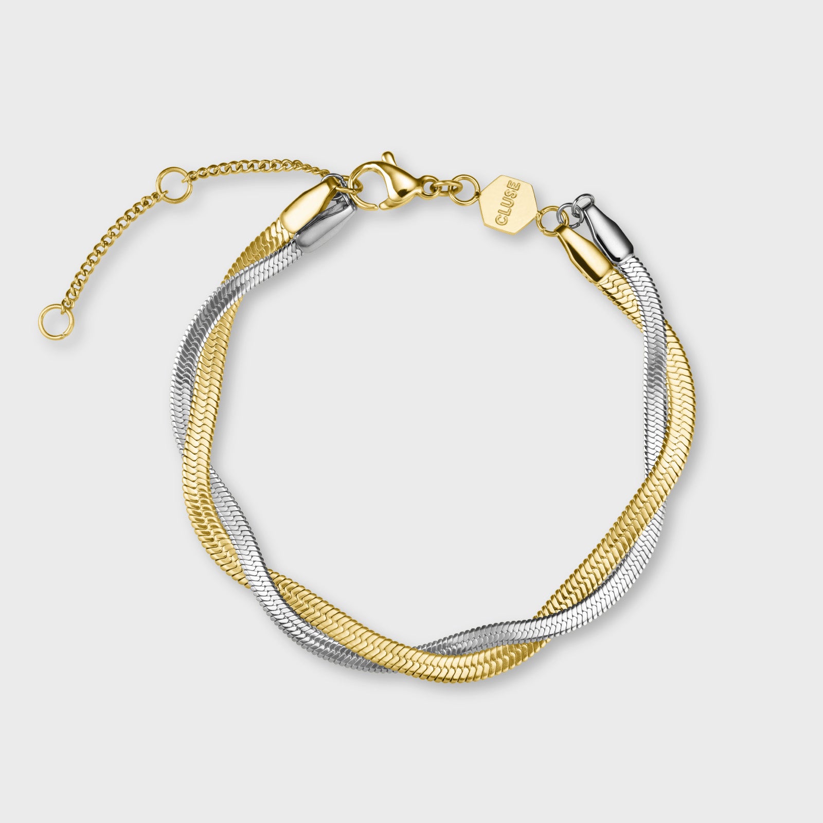  Élevé Twisted Snake Bracelet, Two-Tone